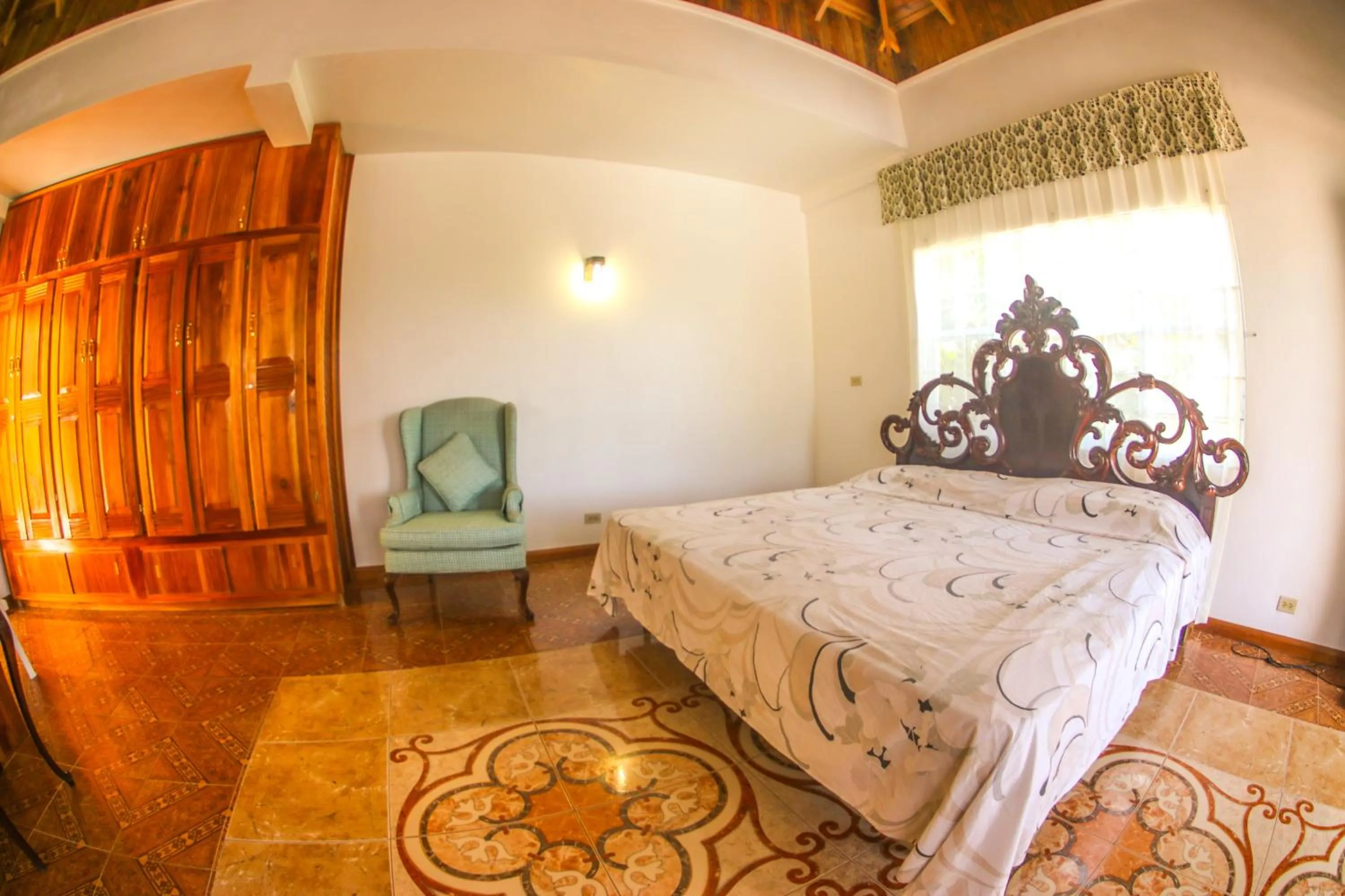 Bed in Villa Roma