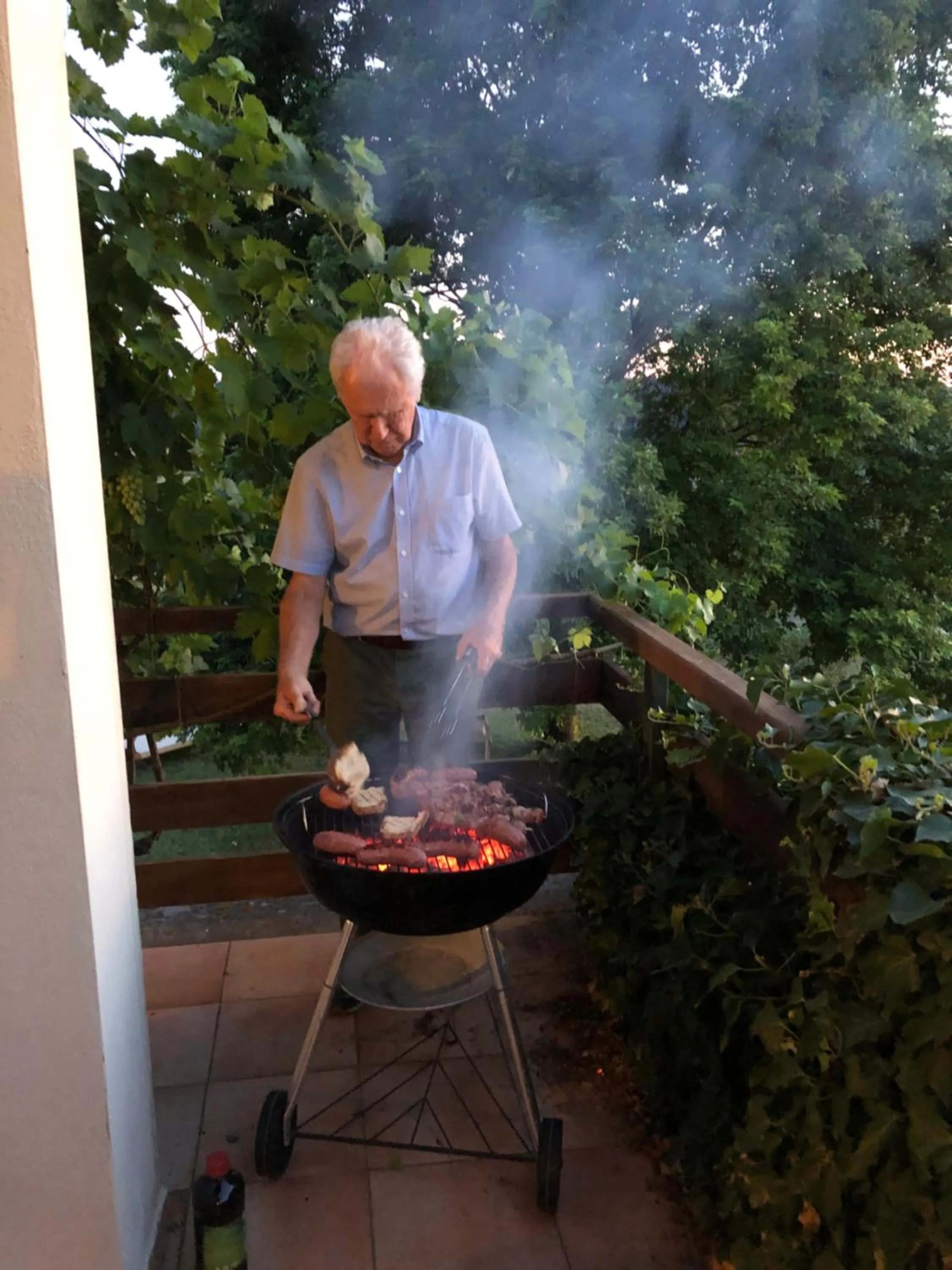 BBQ facilities in Holiday home Sellanraa