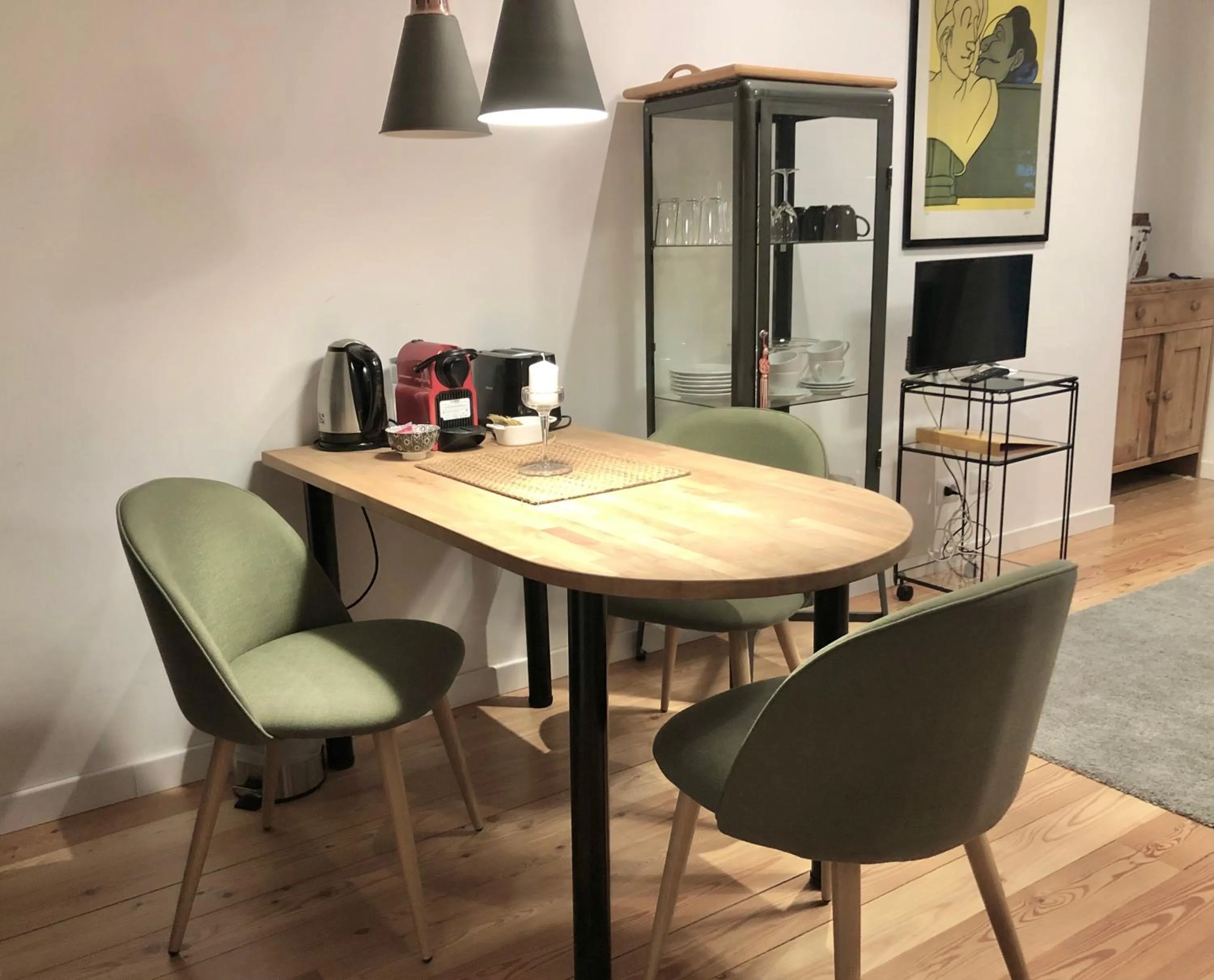 Dining area in Holiday home Sellanraa