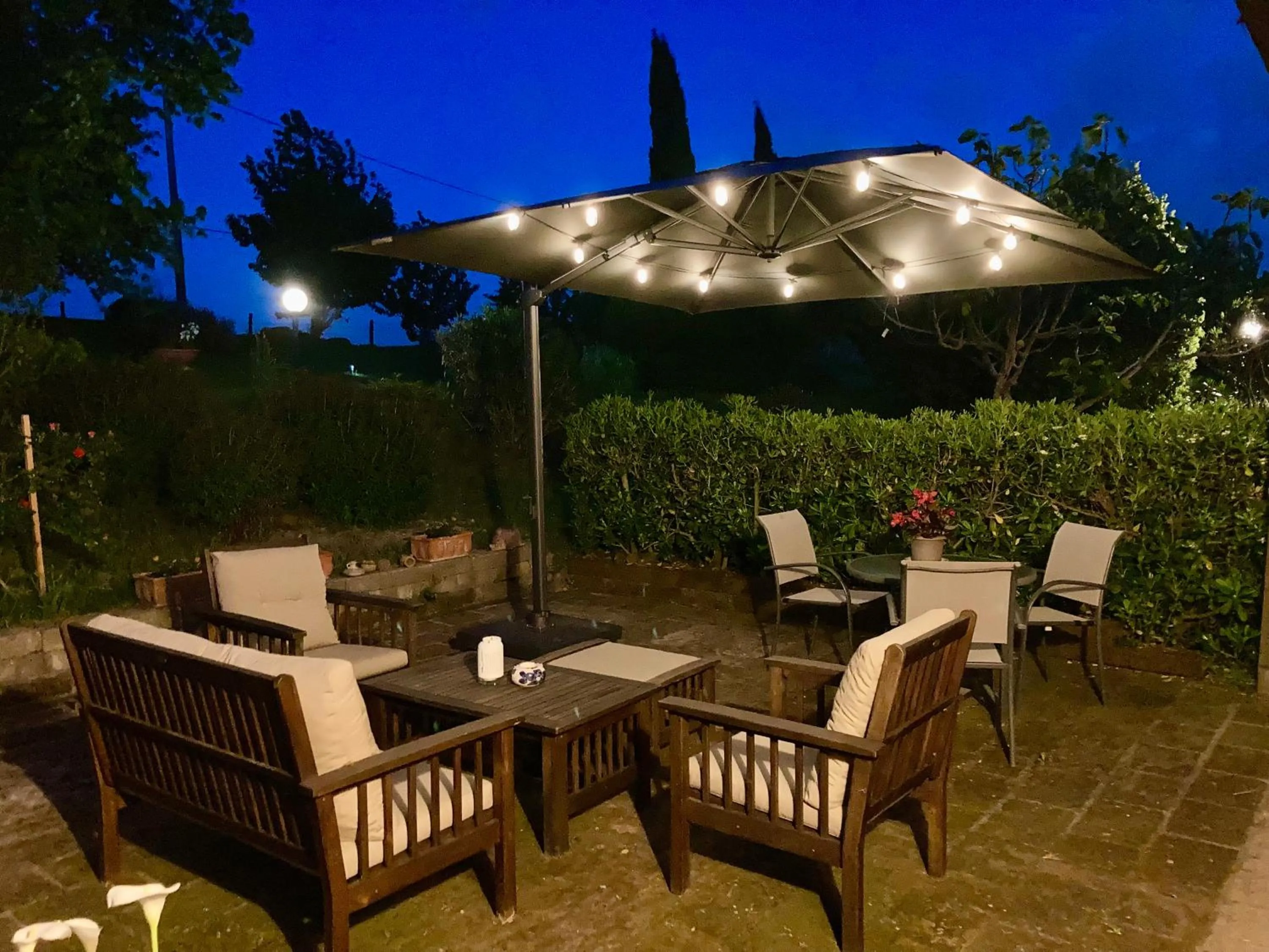 Patio in Holiday home Sellanraa