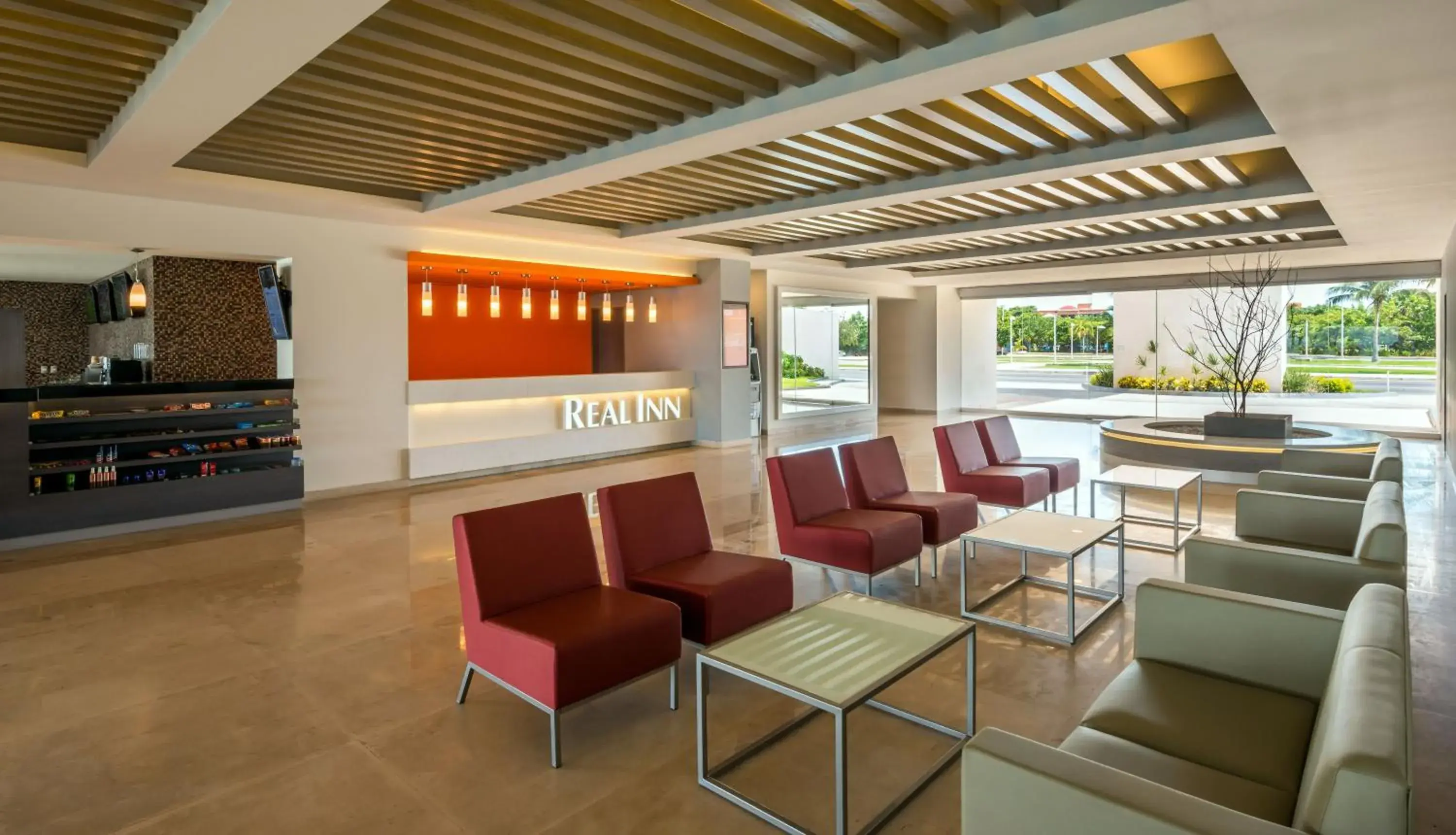 Lobby or reception in Real Inn Cancún Lobby or reception in Real Inn Cancún