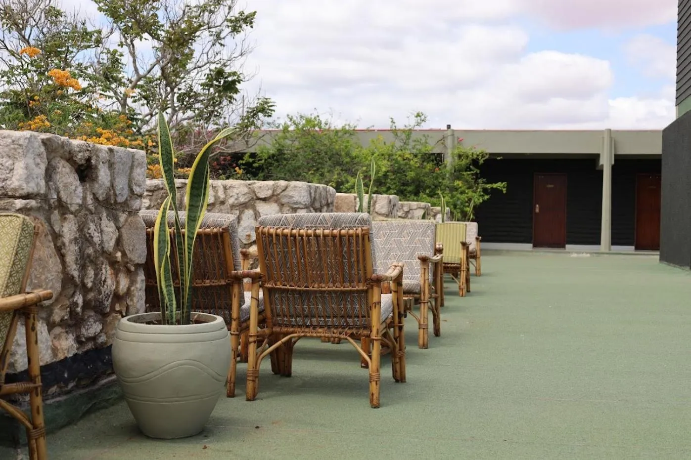 Patio in Taita Hills Safari Resort & Spa