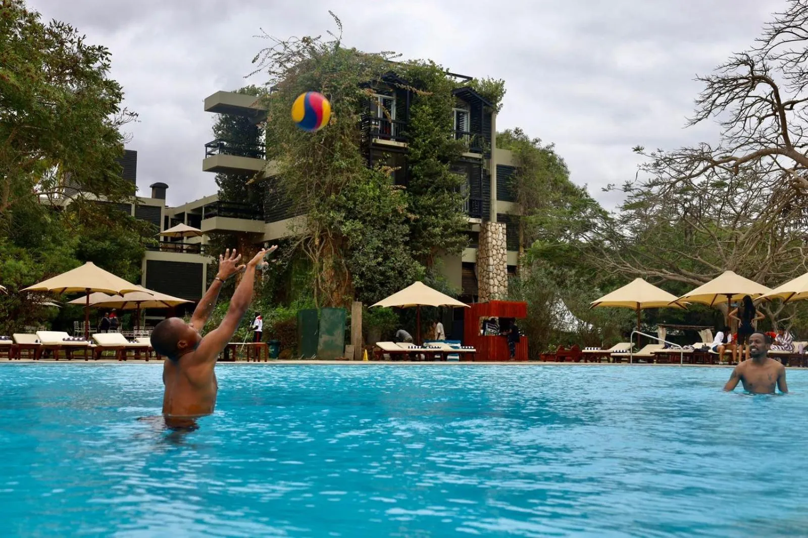 Swimming pool in Taita Hills Safari Resort & Spa
