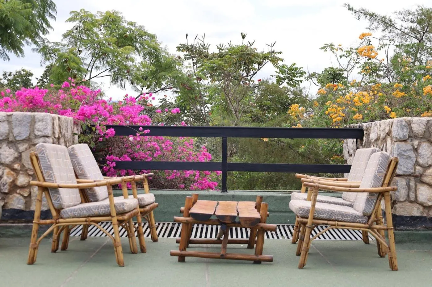 Patio in Taita Hills Safari Resort & Spa