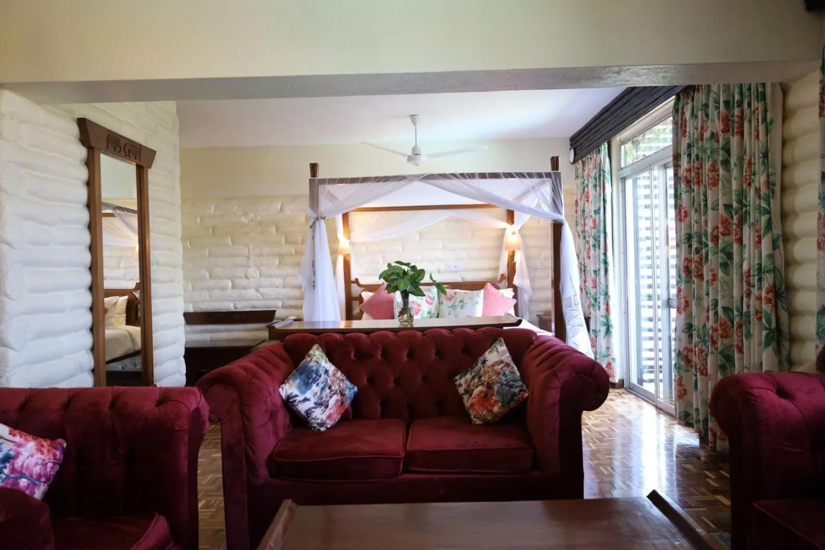 Living room in Taita Hills Safari Resort & Spa