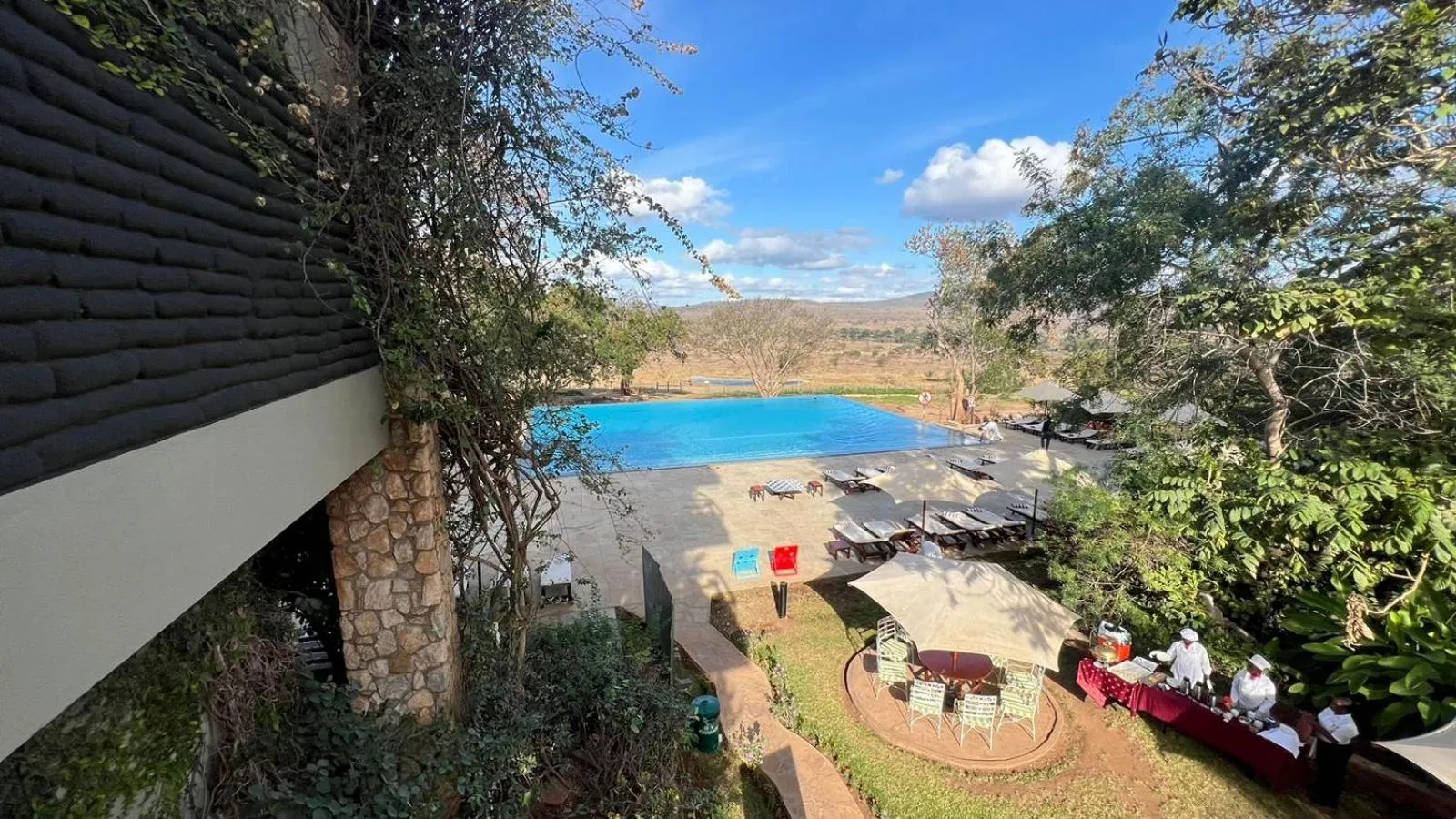 Swimming pool in Taita Hills Safari Resort & Spa
