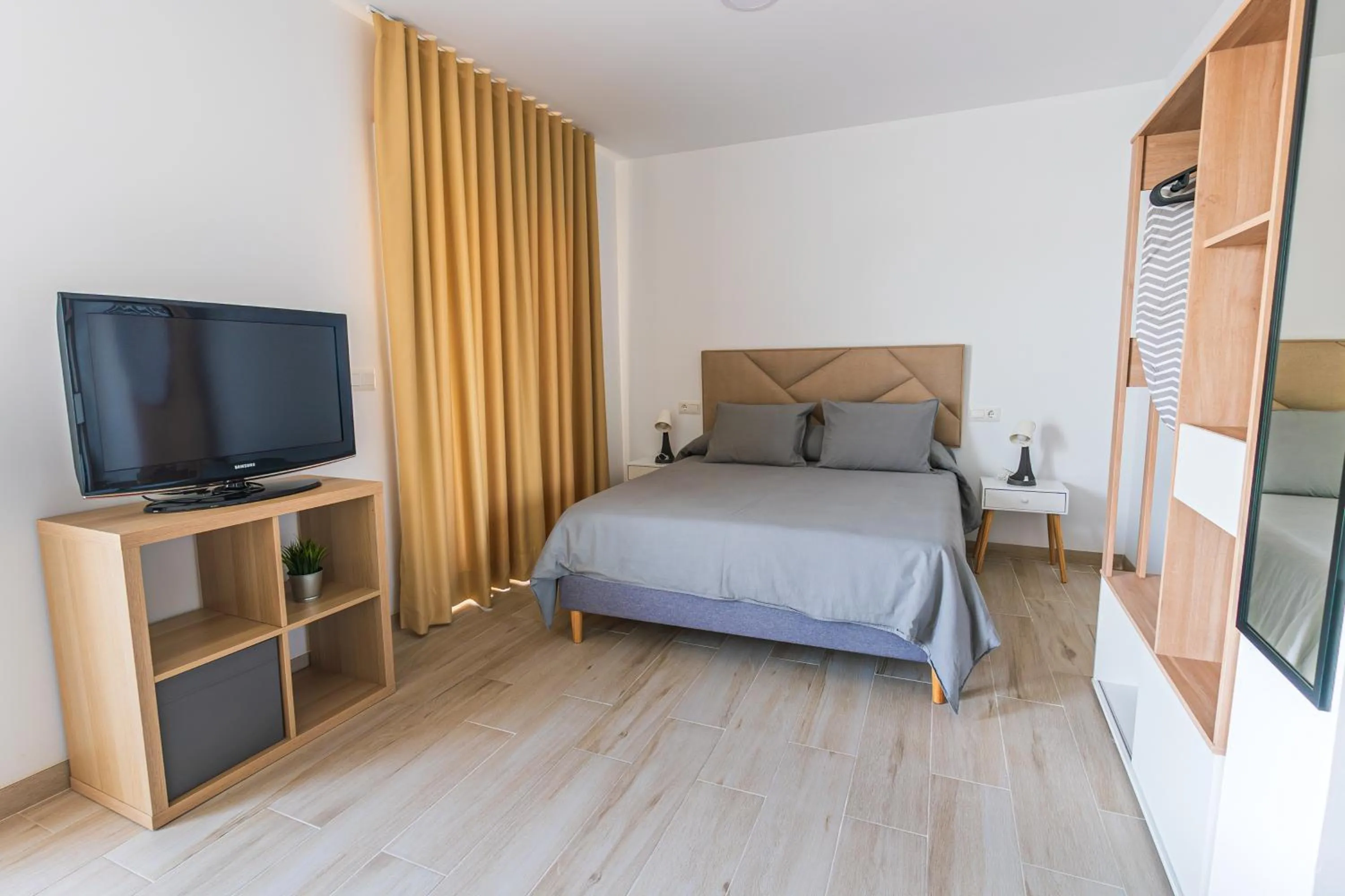 Bed in Apartamentos Turisticos José Cruz