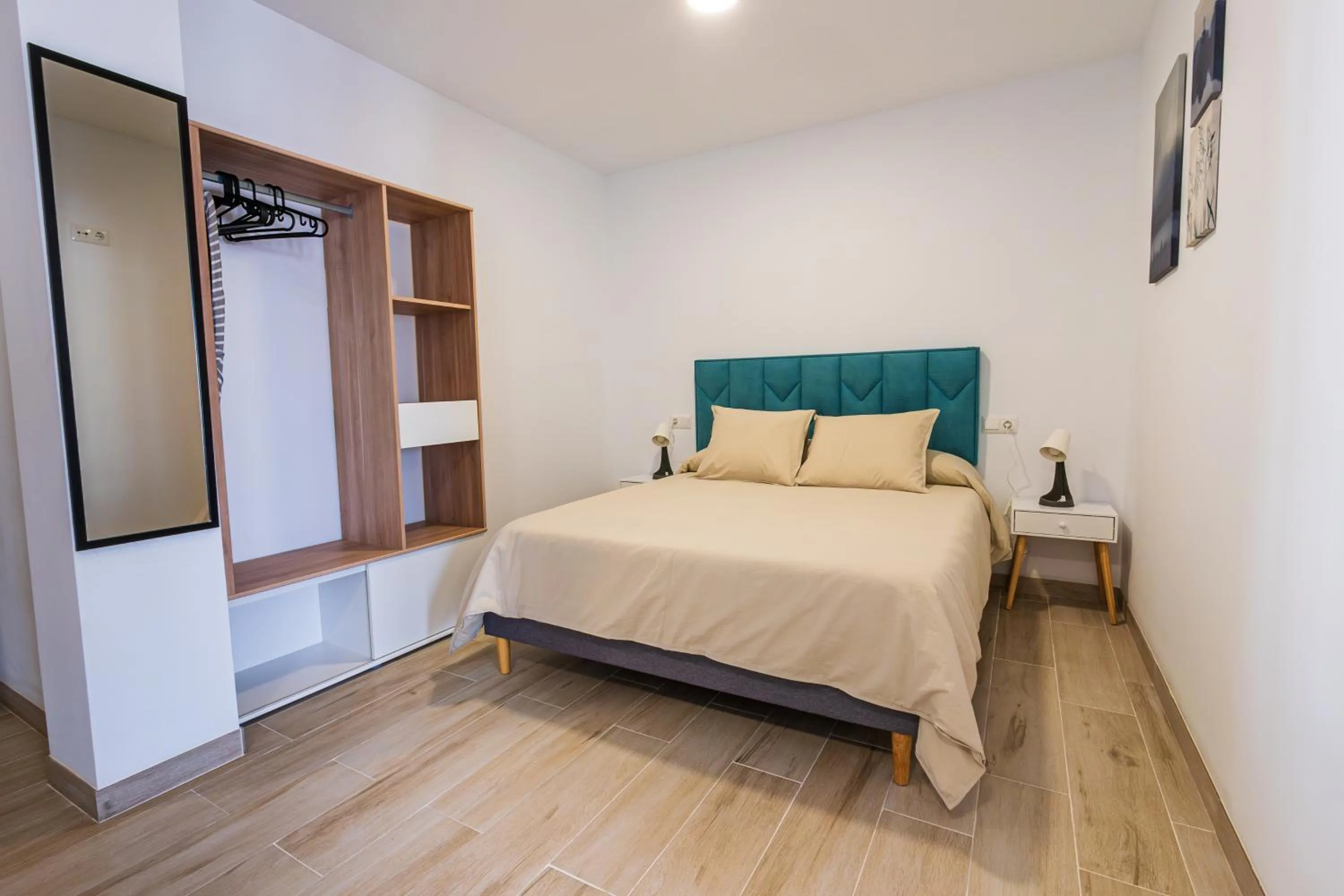 Bed in Apartamentos Turisticos José Cruz