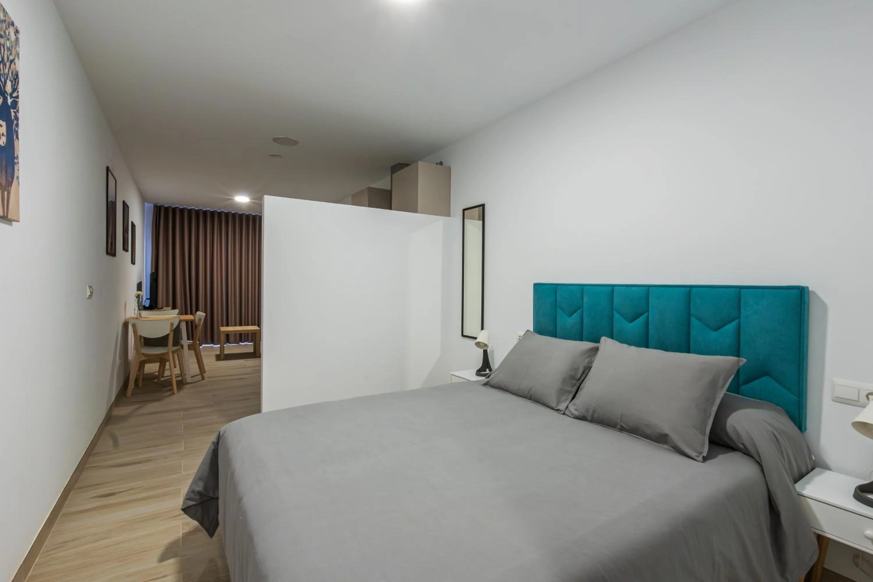 Bed in Apartamentos Turisticos José Cruz