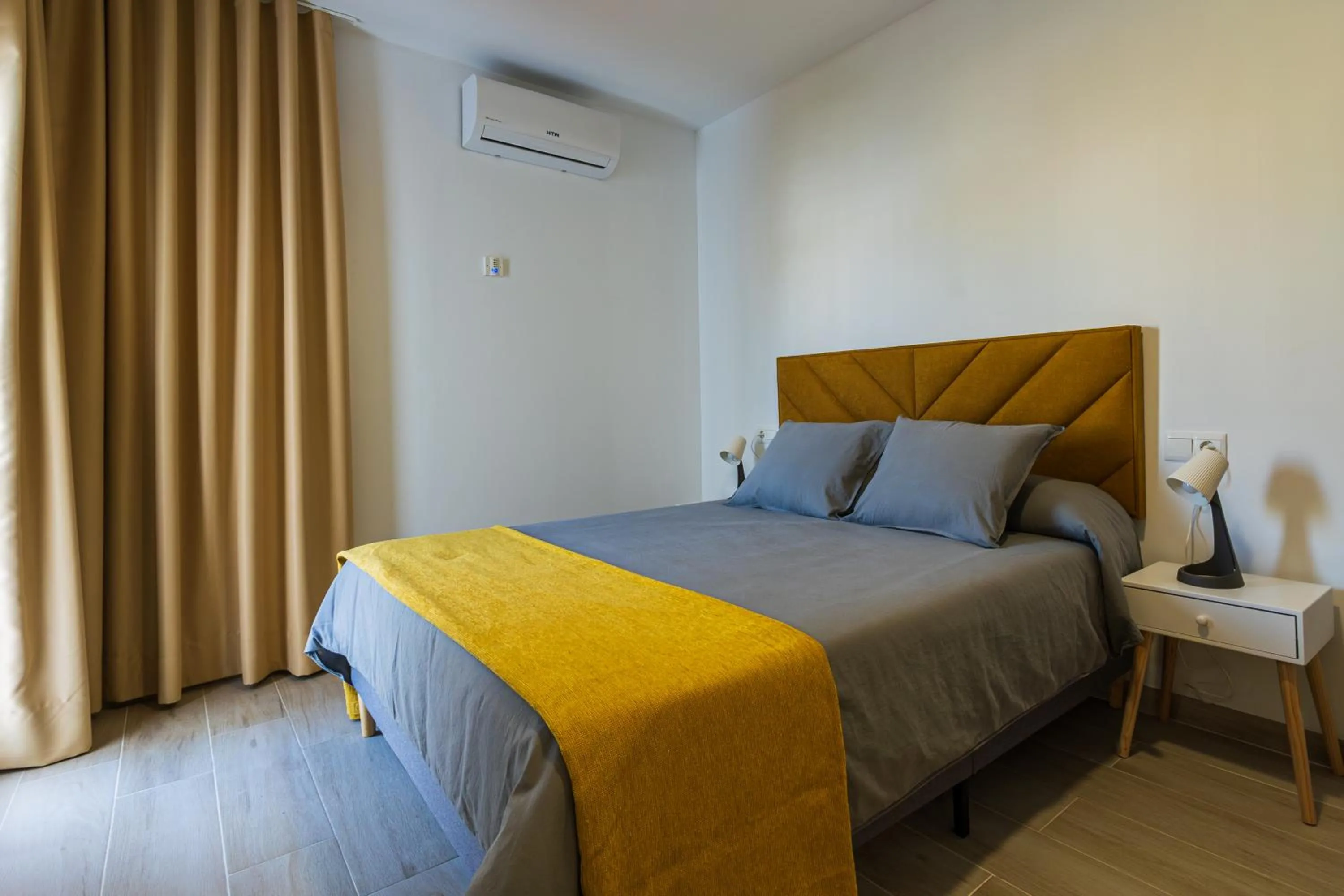 Bed in Apartamentos Turisticos José Cruz