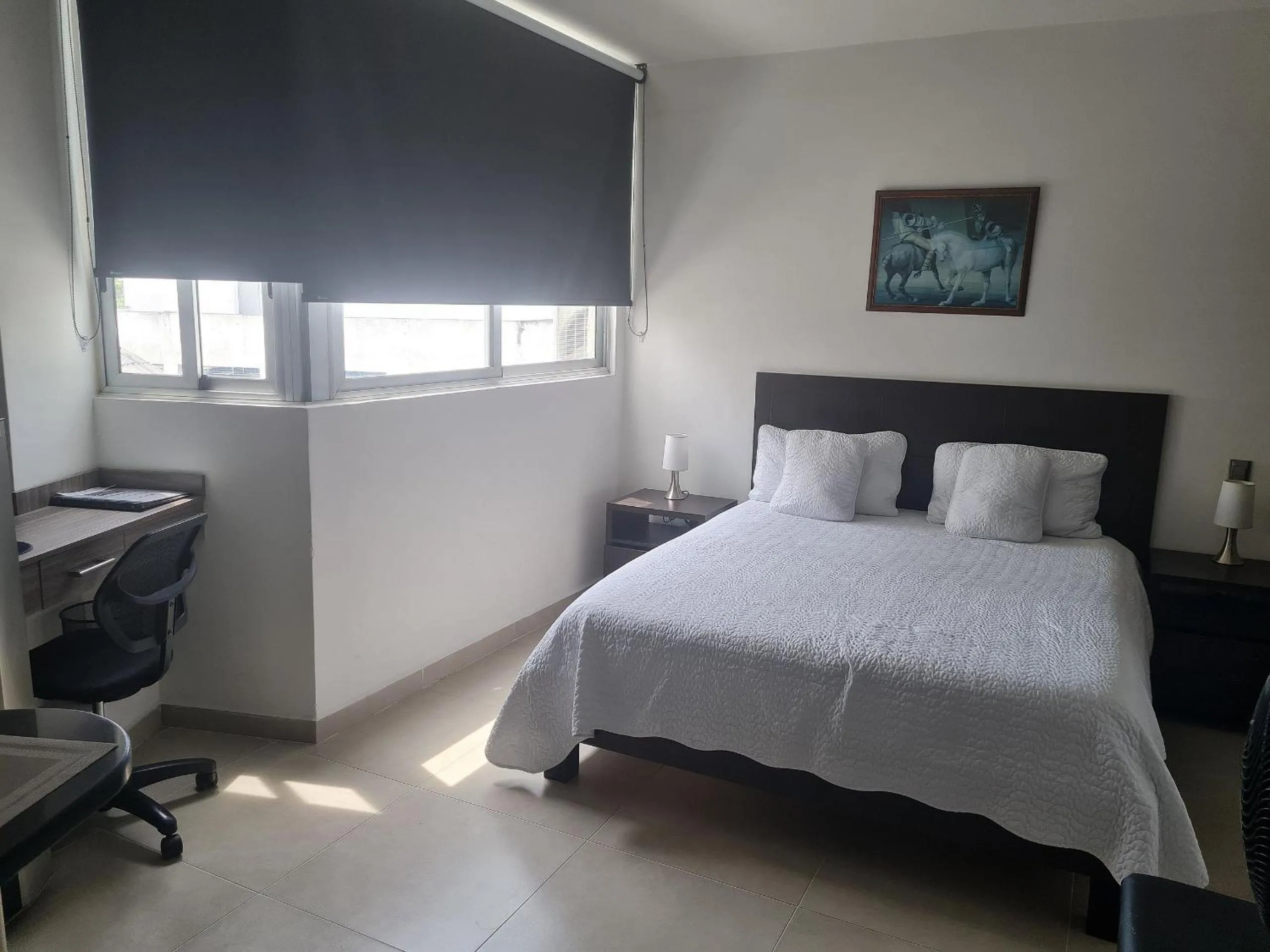Bed in 502 Moderno Aparta-Suite en Versalles Tipo Loft - Cali Tower Suites & Lofts