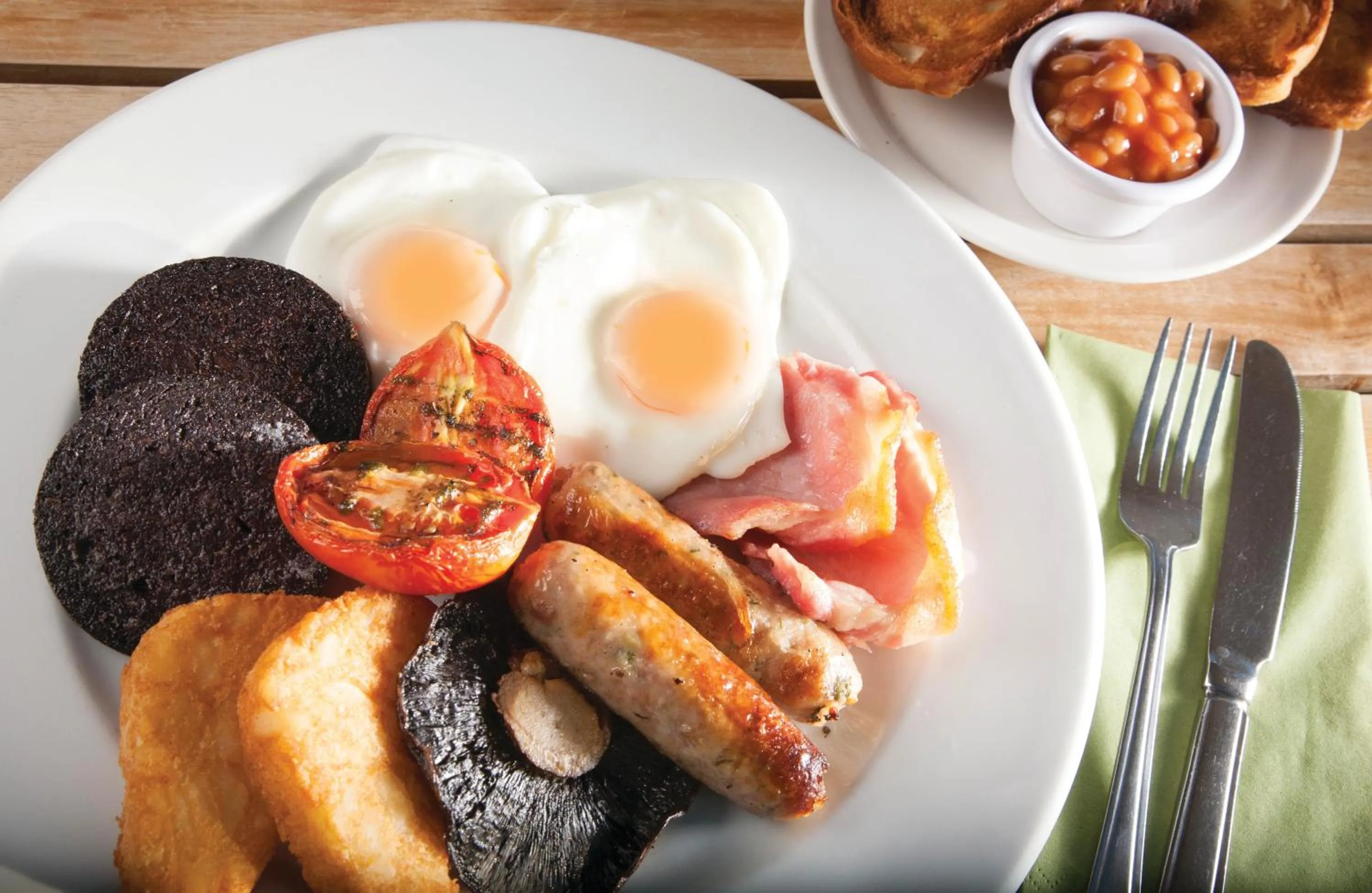 Breakfast in Black Horse Beamish