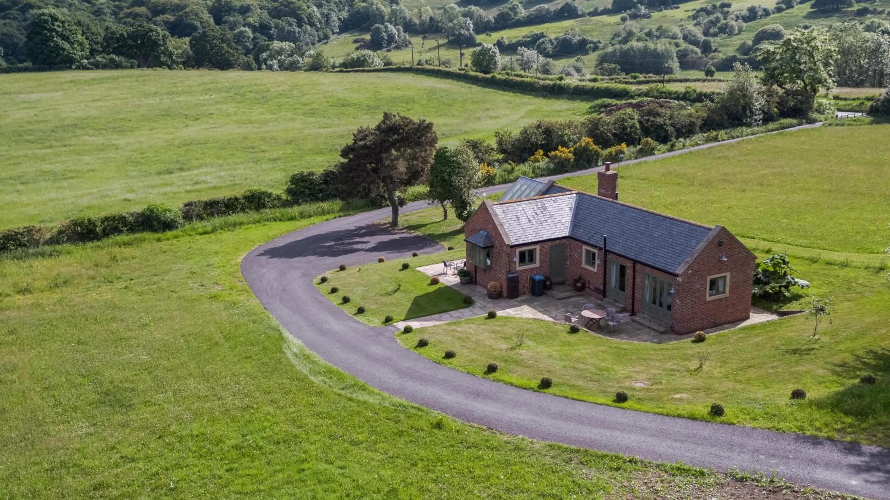 Bird's eye view in Black Horse Beamish