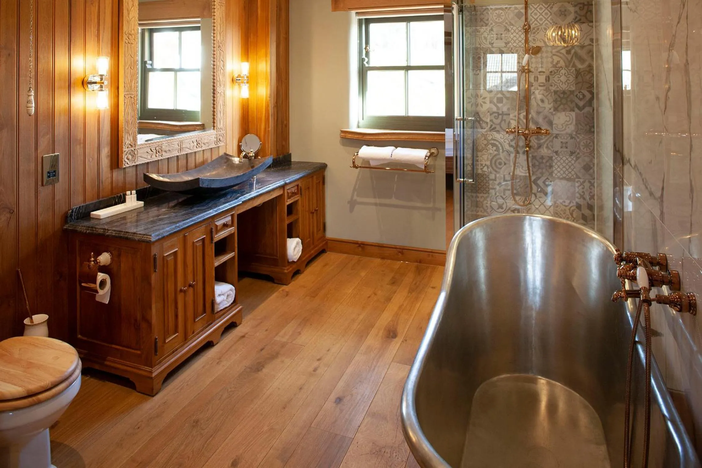 Bathroom in Black Horse Beamish