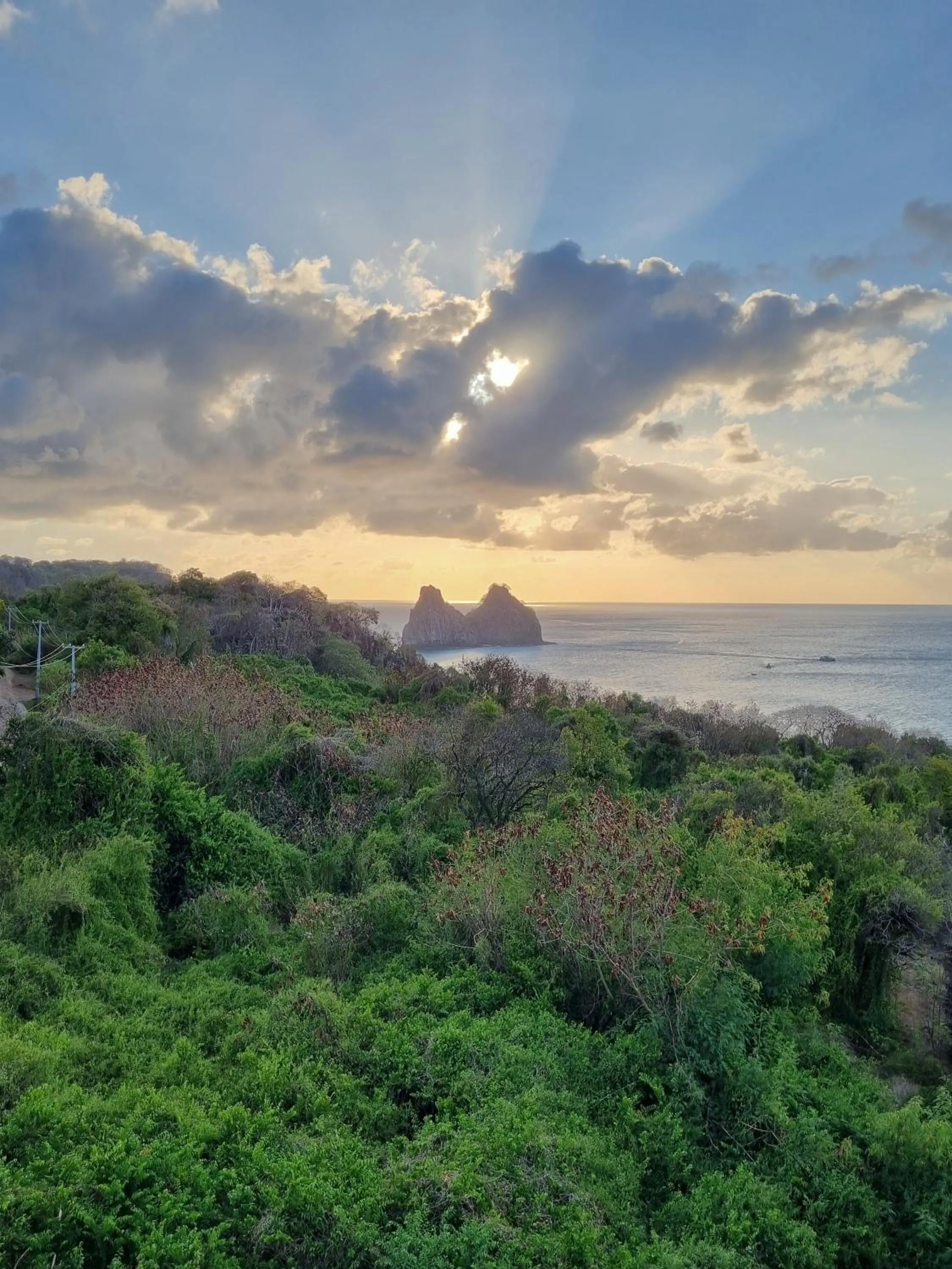 Natural landscape in Pousada Divino Morro