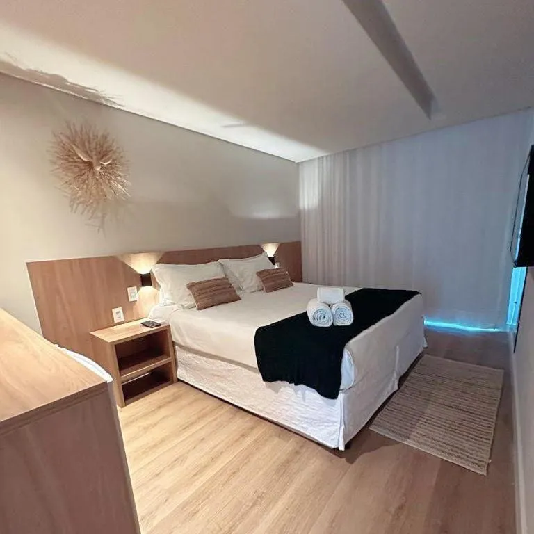 Bed in Pousada Divino Morro