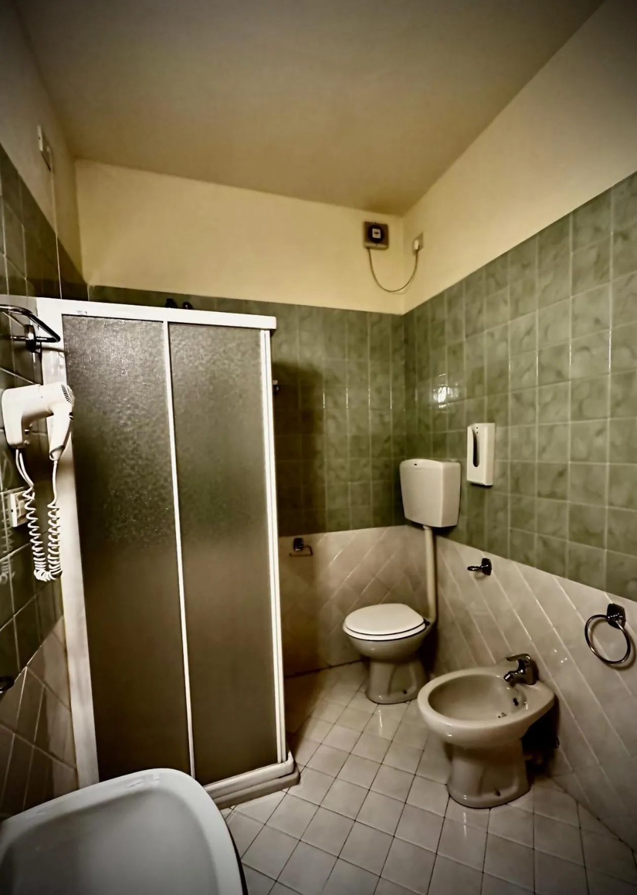 Shower in Hotel Ponte Molo