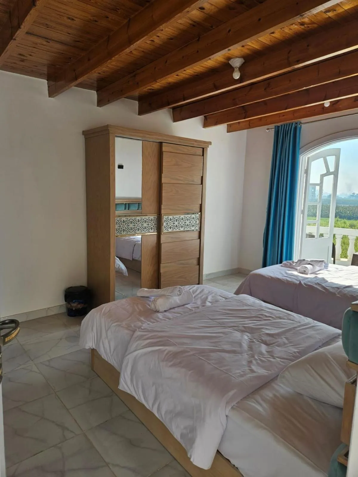 Bed in Panorama Hotel