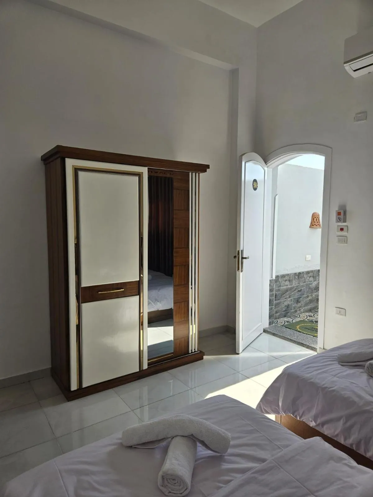 Bed in Panorama Hotel