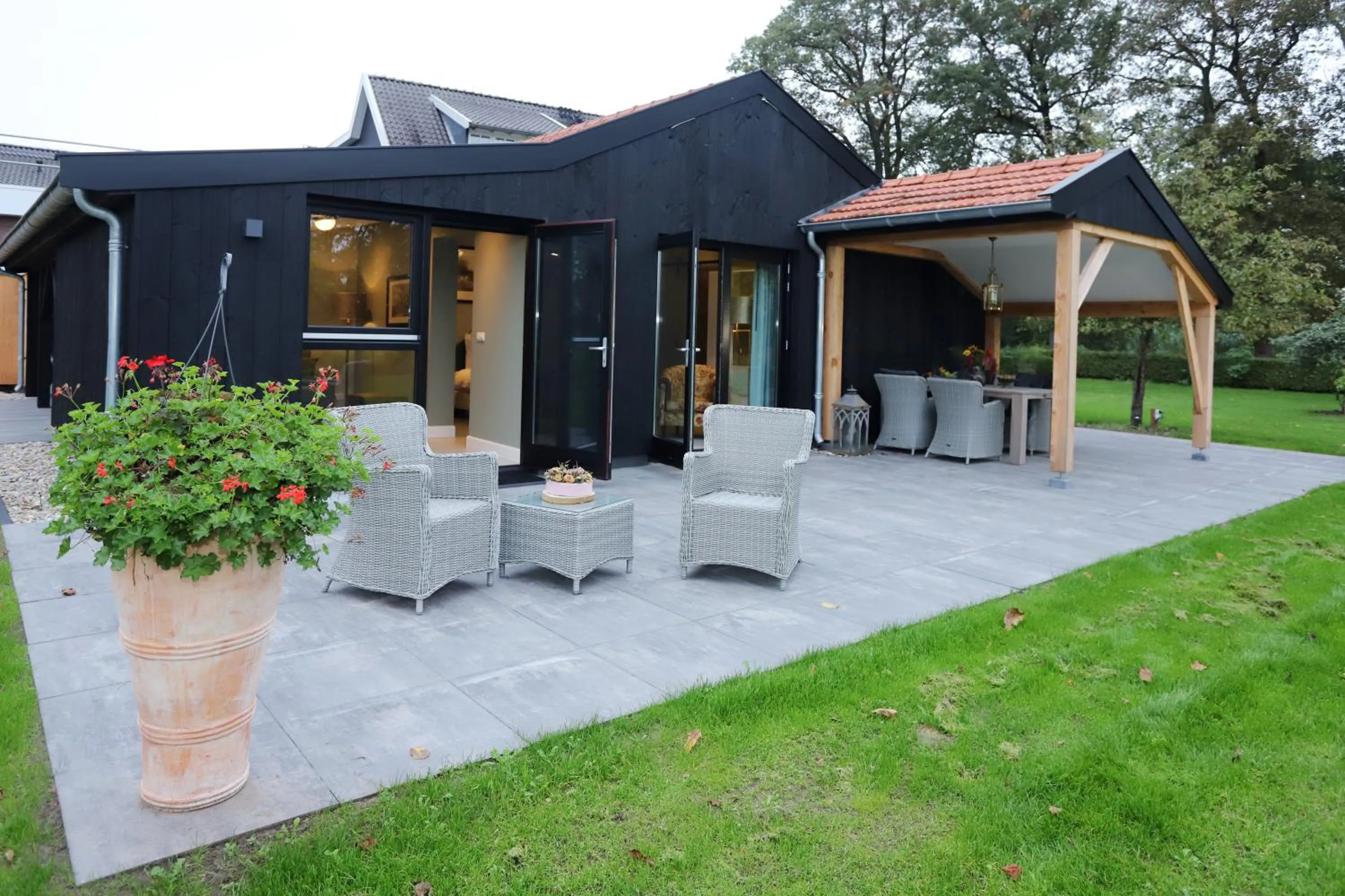 Patio in Het Ros van Twente