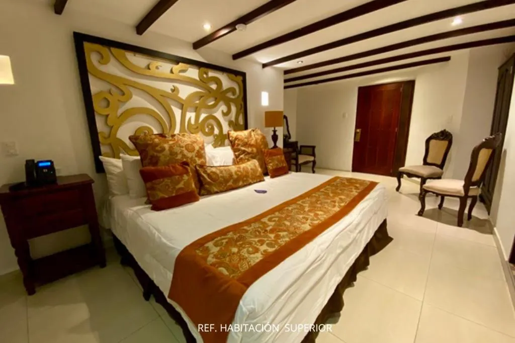 Bed in Hotel Dorado Plaza Boutique Calle del Arsenal