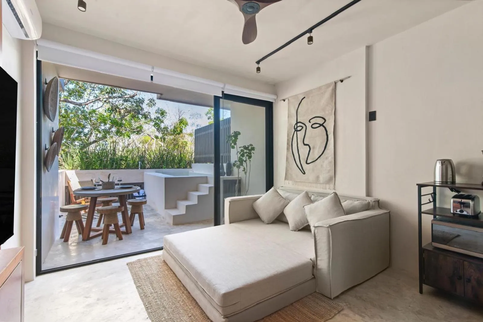 Living room in Condominio Talulah Living Tulum