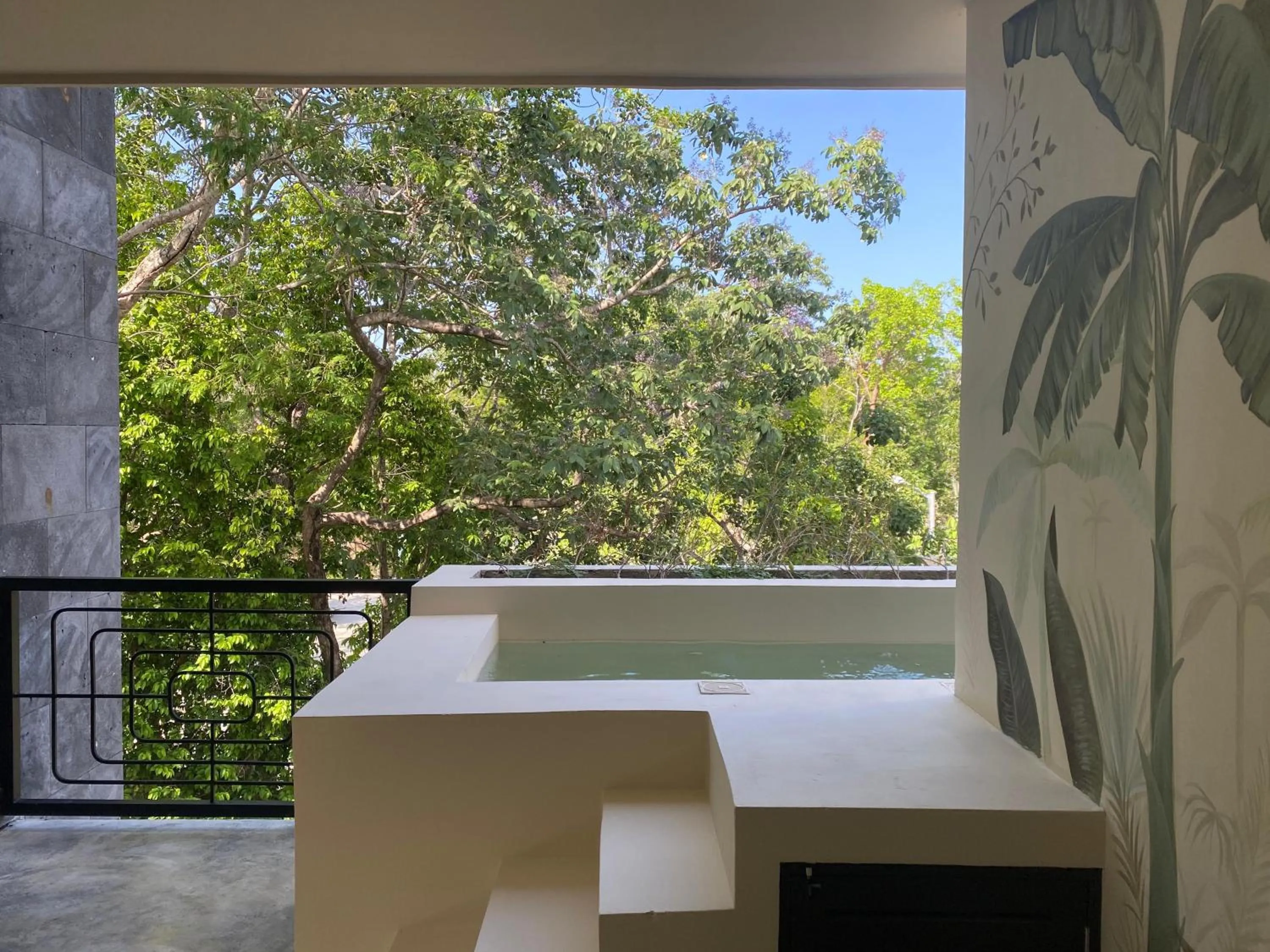 Swimming pool in Condominio Talulah Living Tulum
