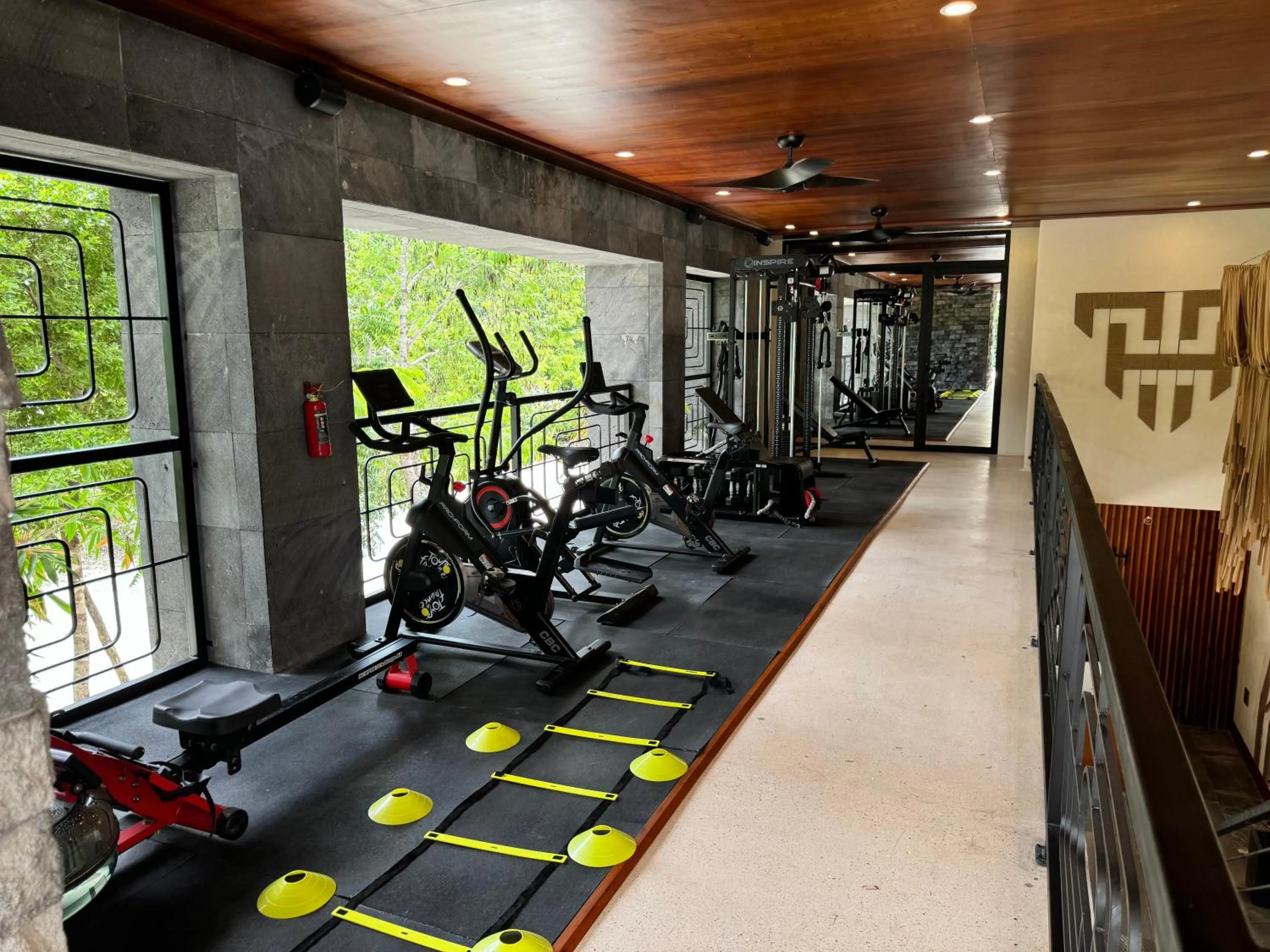 Fitness centre/facilities in Condominio Talulah Living Tulum