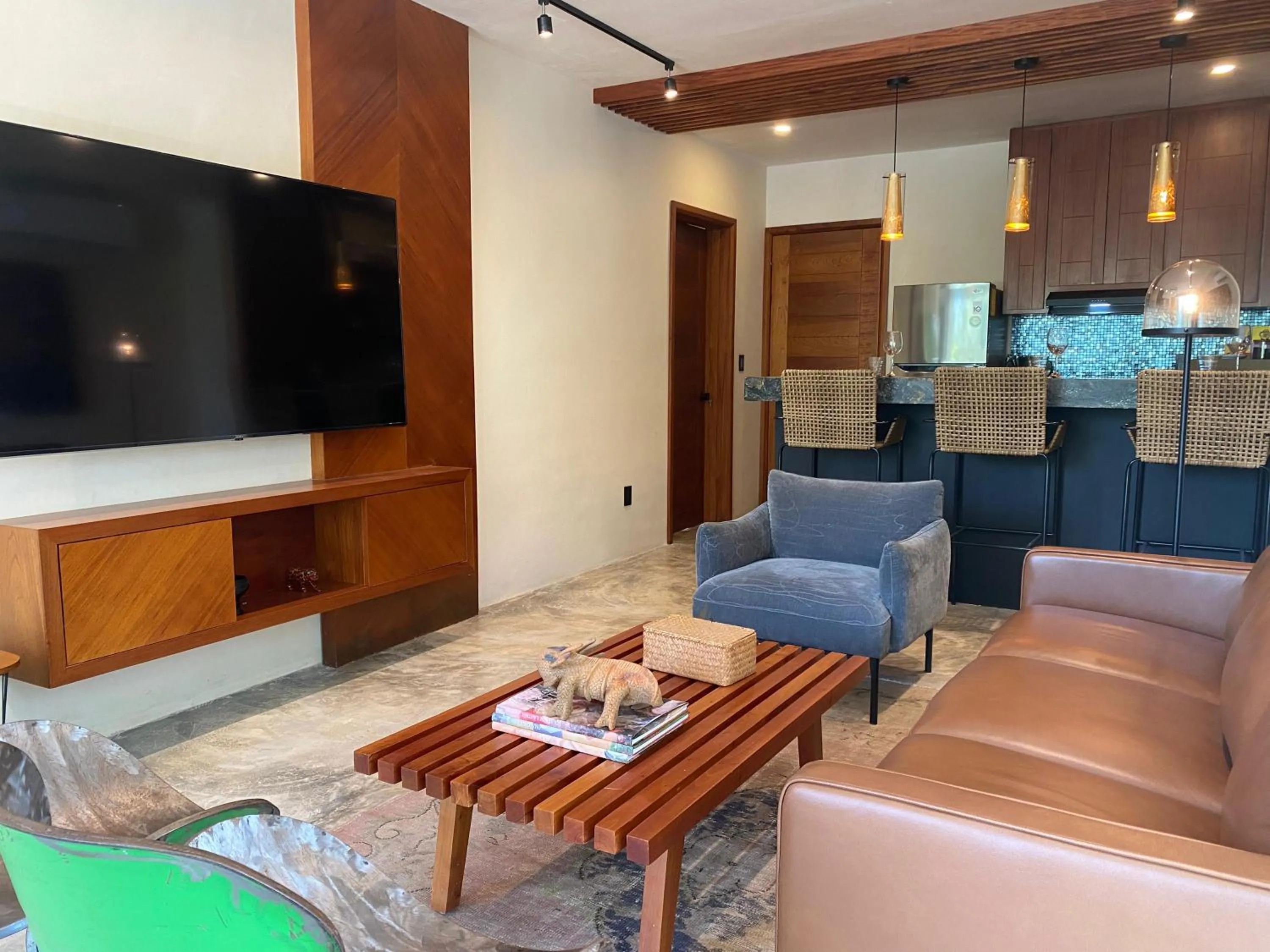 TV and multimedia in Condominio Talulah Living Tulum