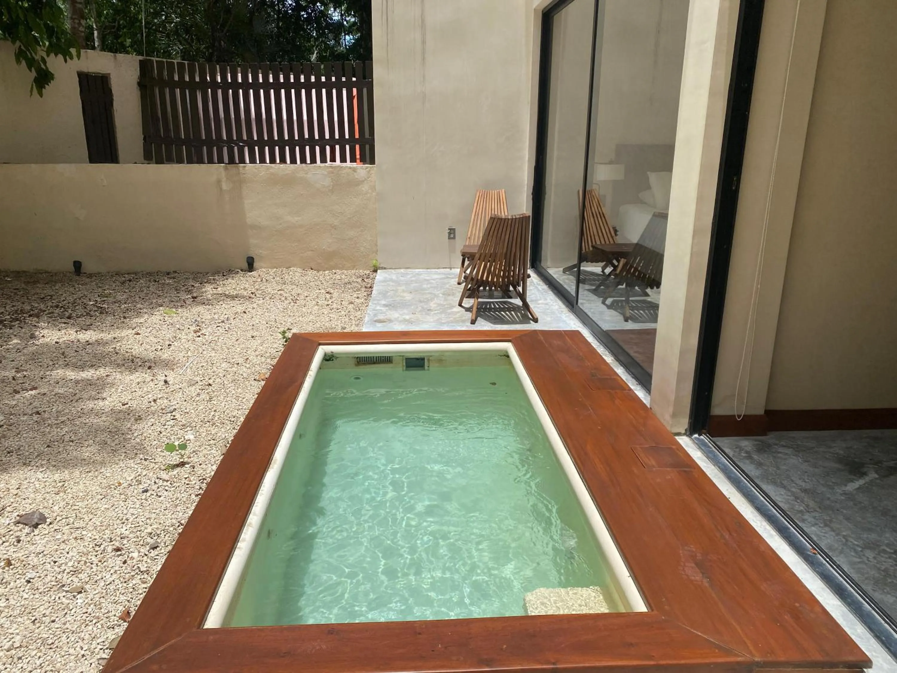 Pool view in Condominio Talulah Living Tulum