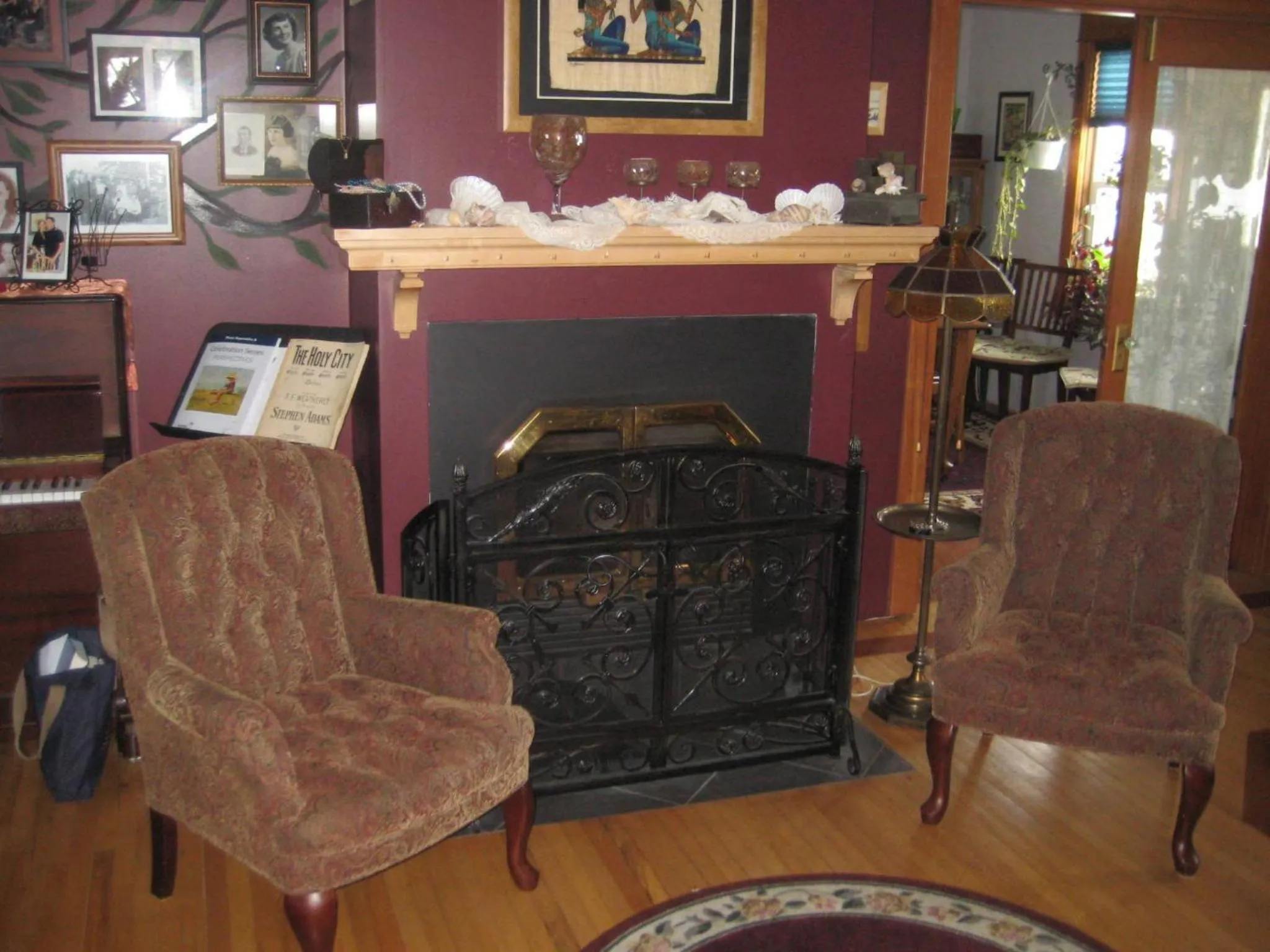 Seating area in Phoenix House B&B