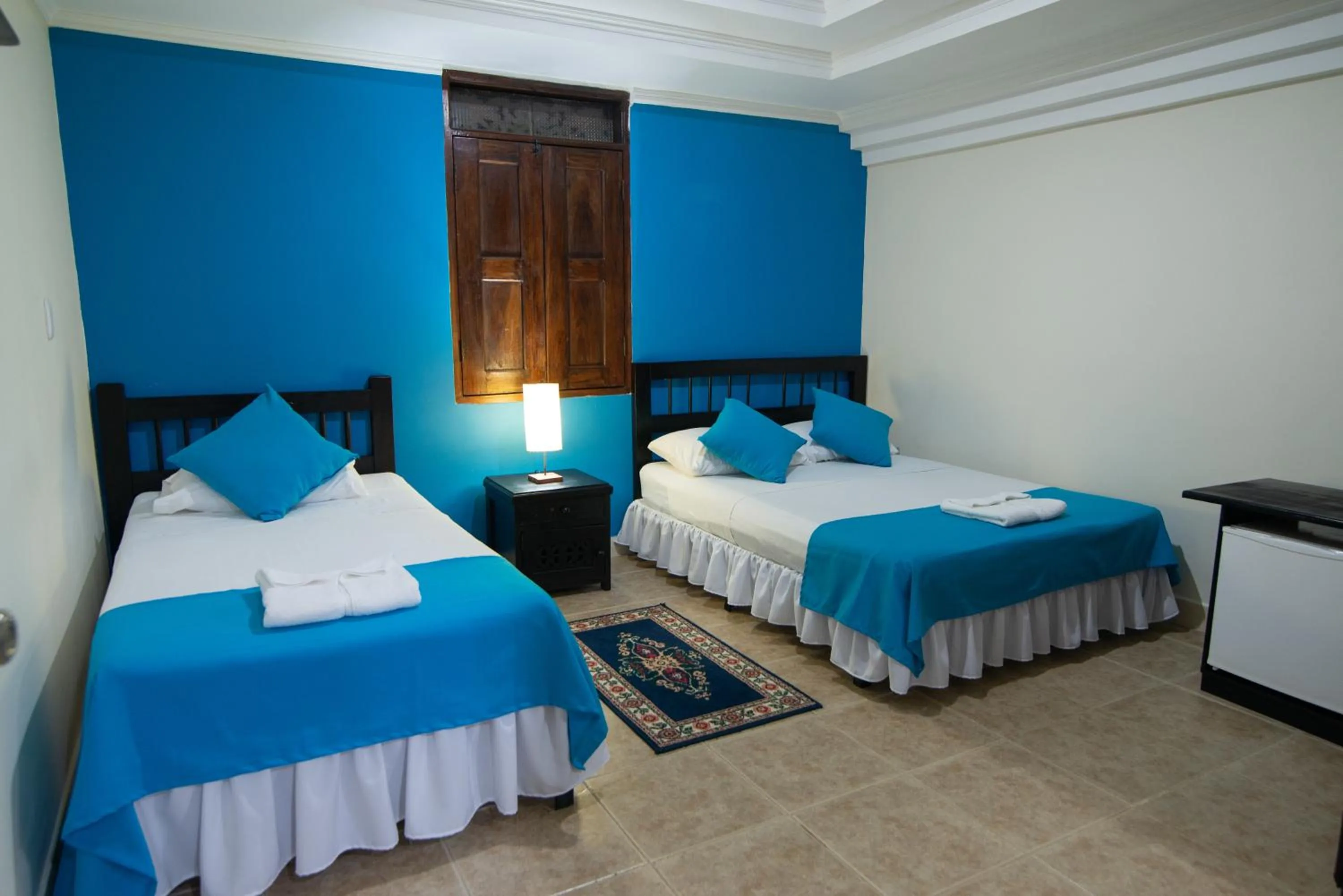 Bed in Hotel Campestre Los Tucanes