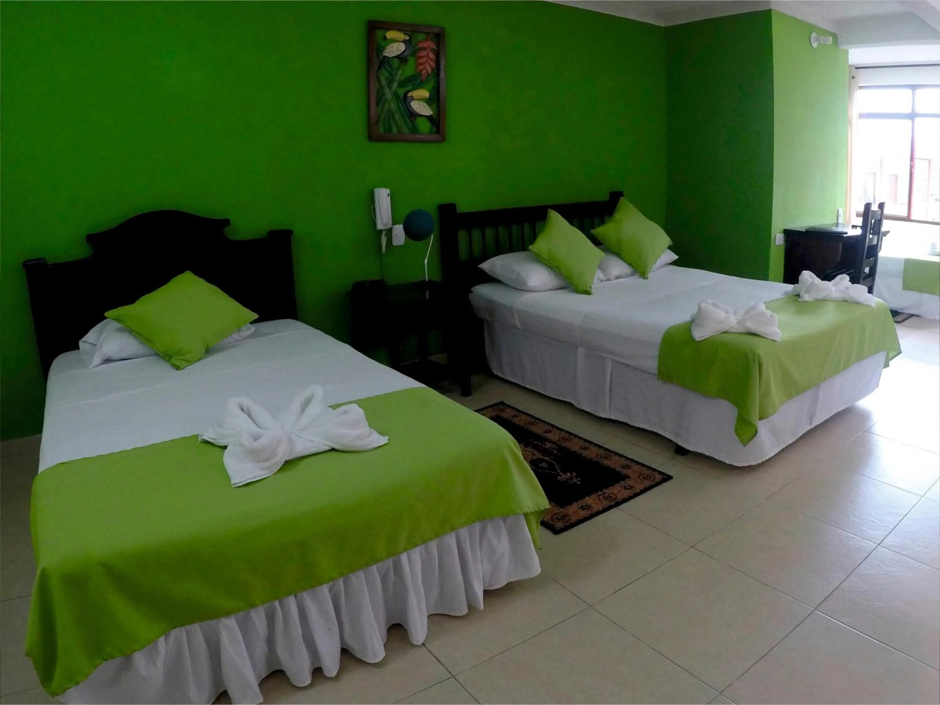 Photo of the whole room, Bed in Hotel Campestre Los Tucanes