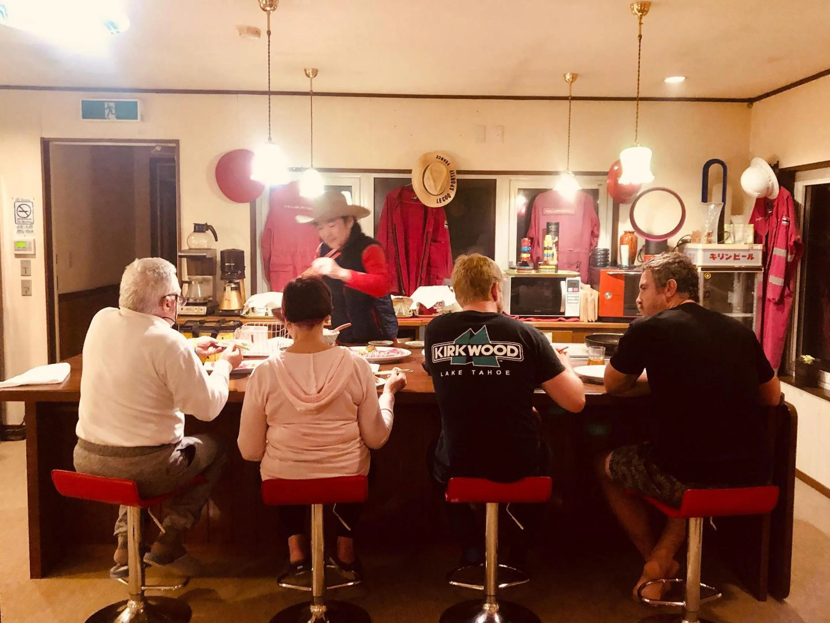 group of guests in Appi Arts Color