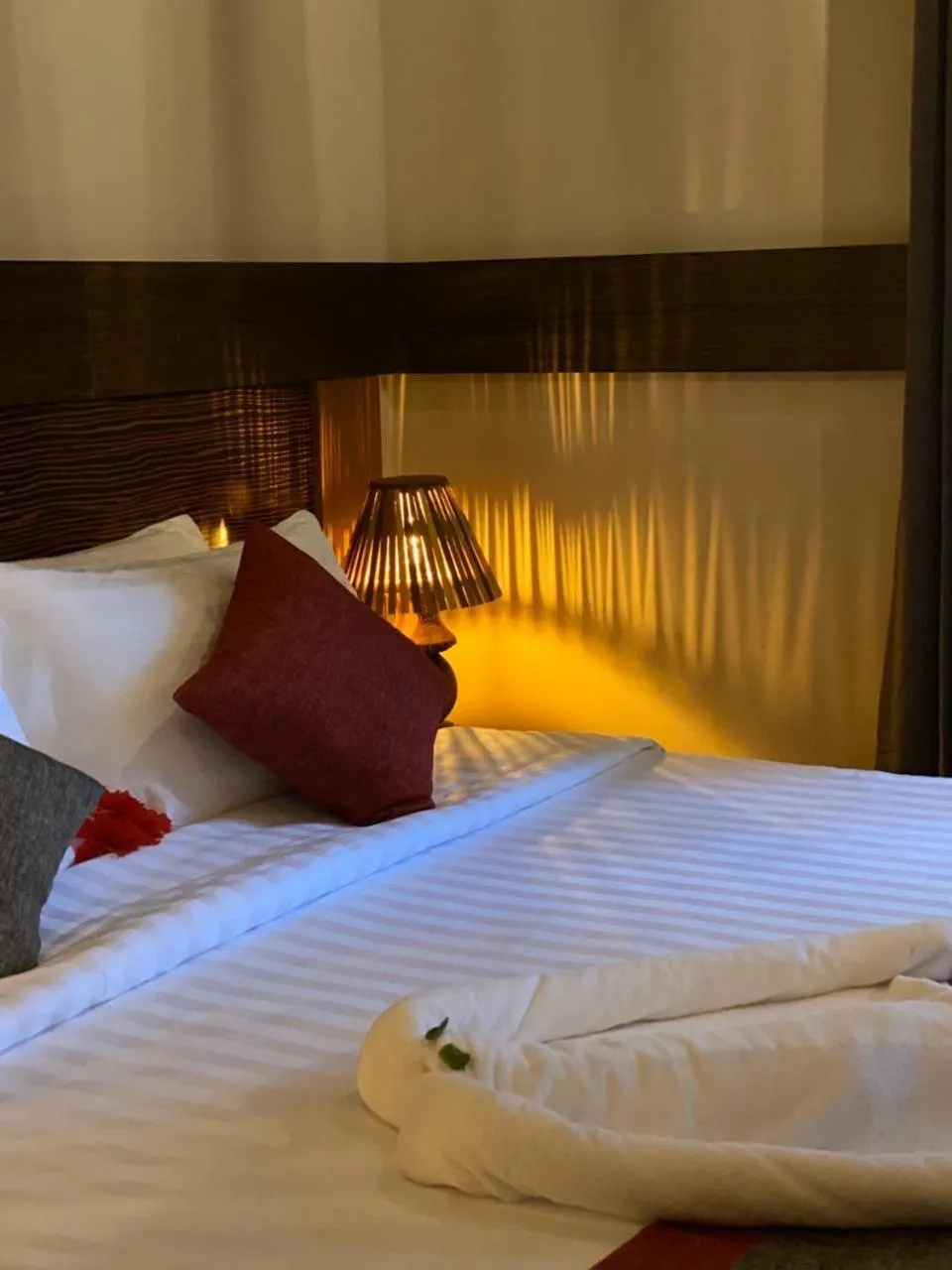 Bed in Sand Inn Residence