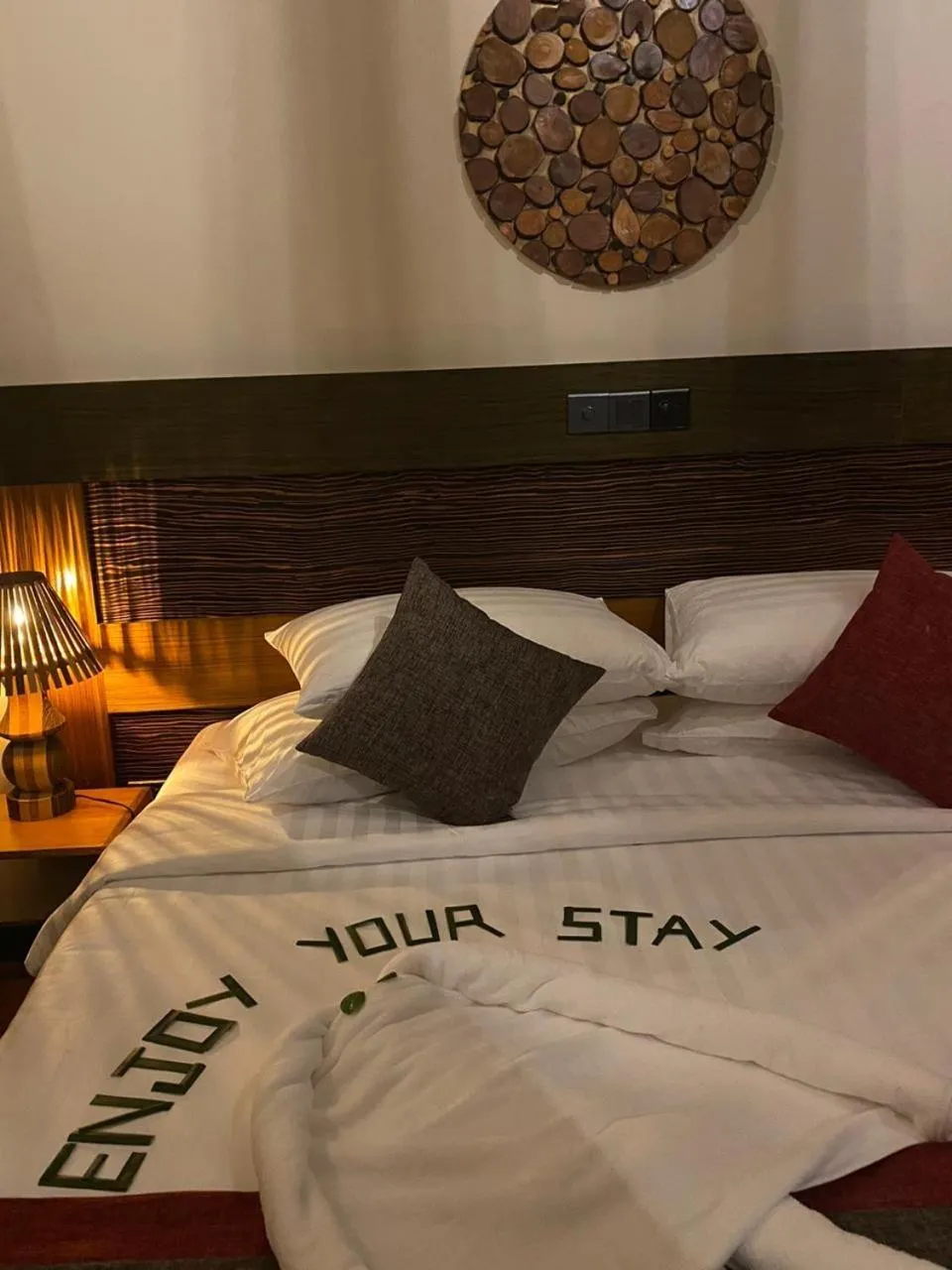 Bed in Sand Inn Residence