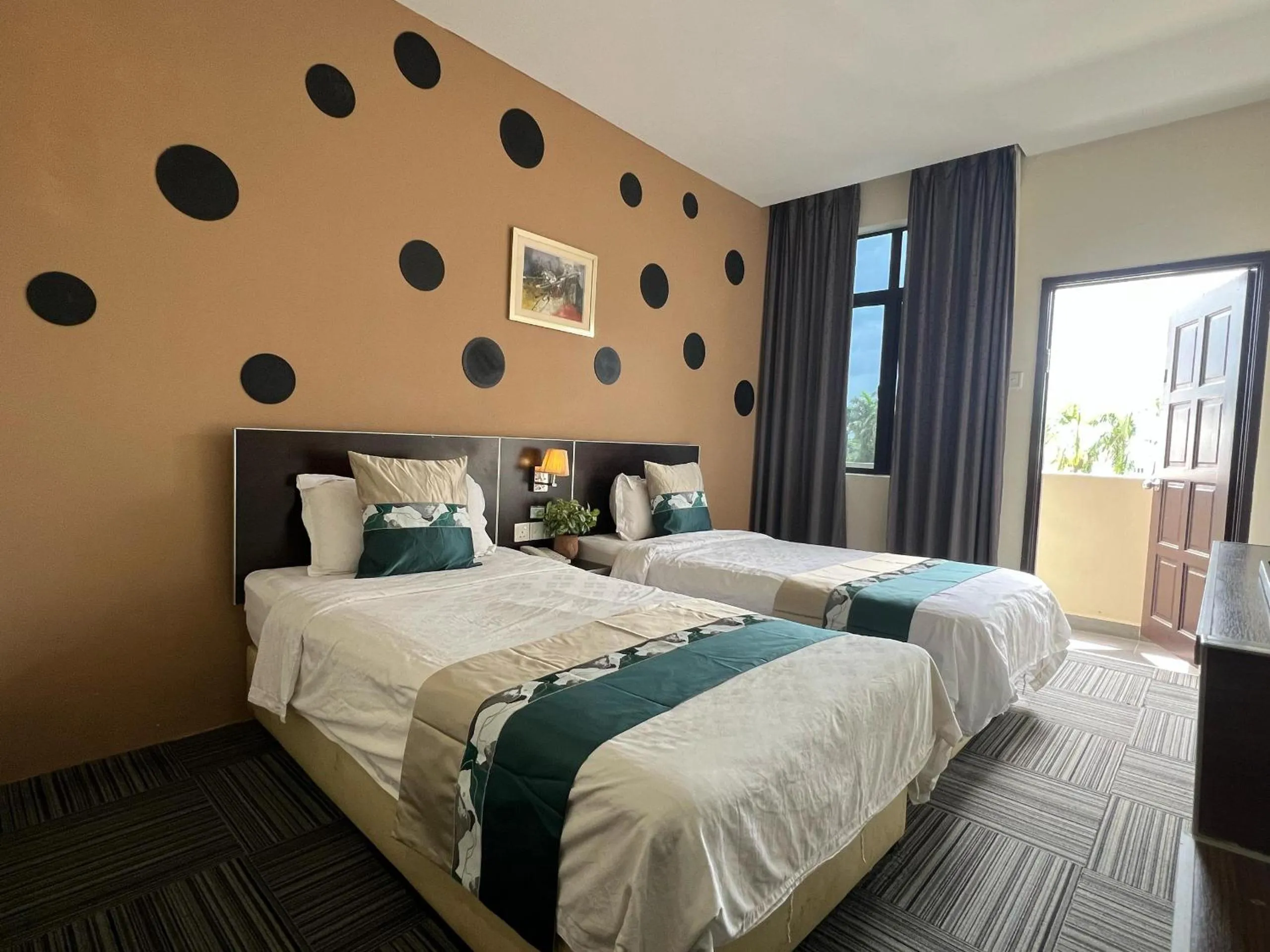 Bed in K Garden Hotel (BS)