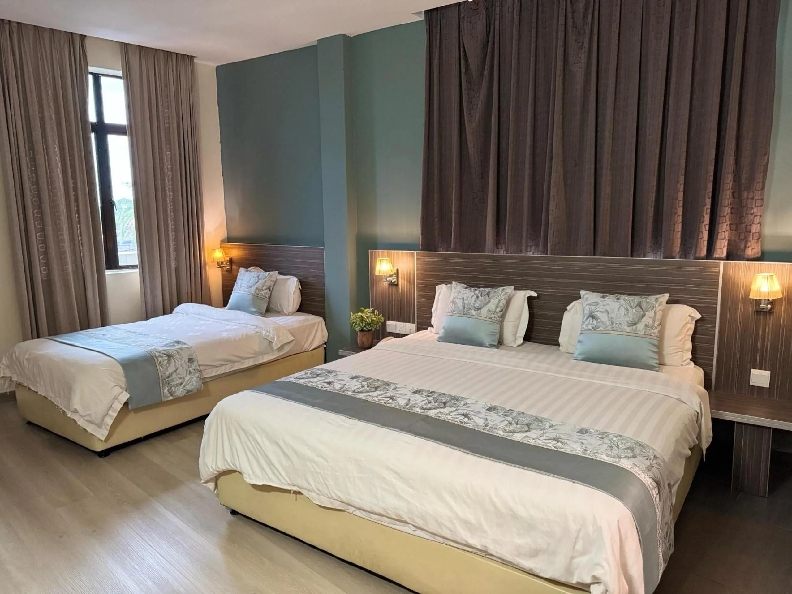 Bed in K Garden Hotel (BS)