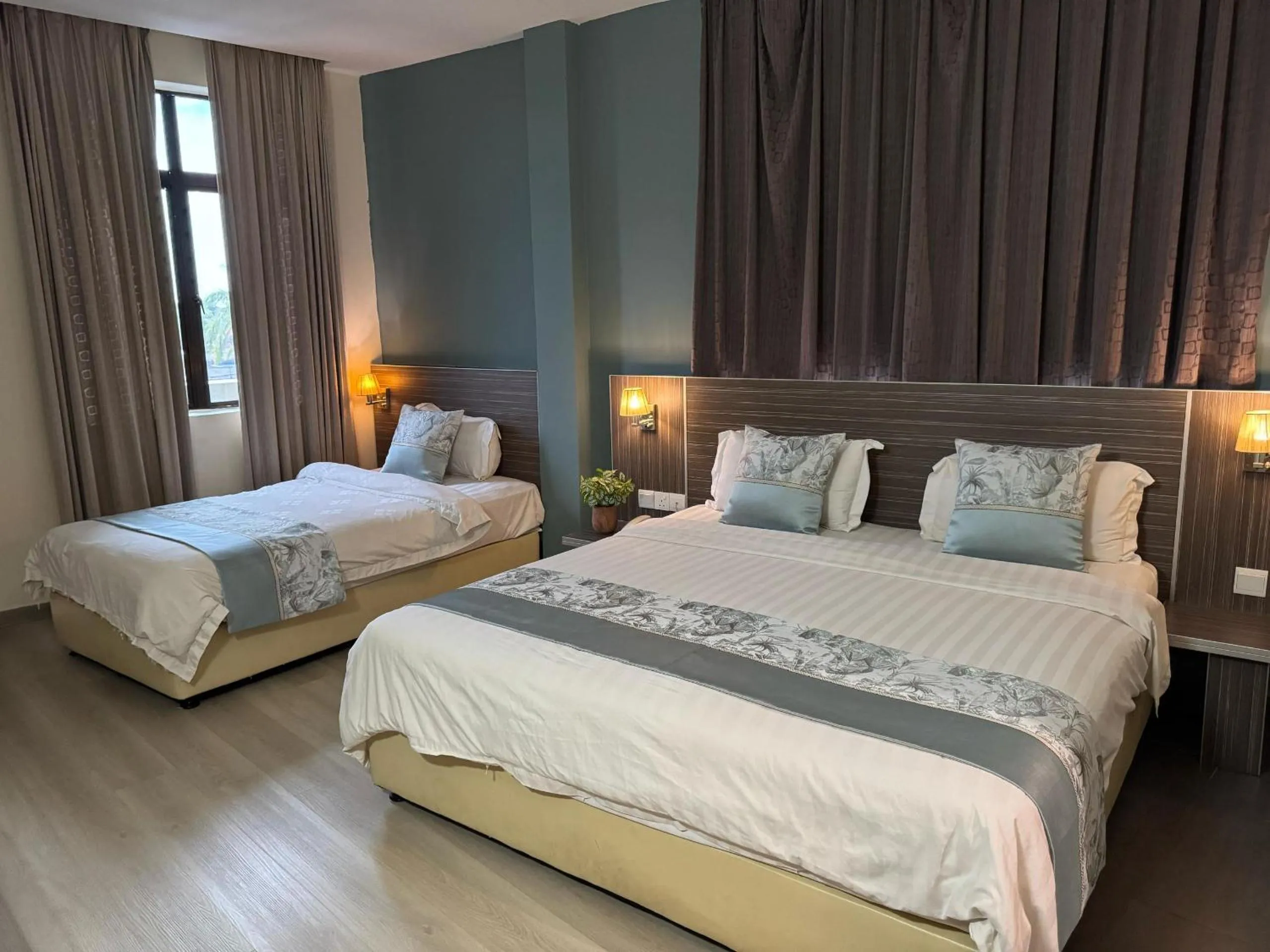 Bed in K Garden Hotel (BS)