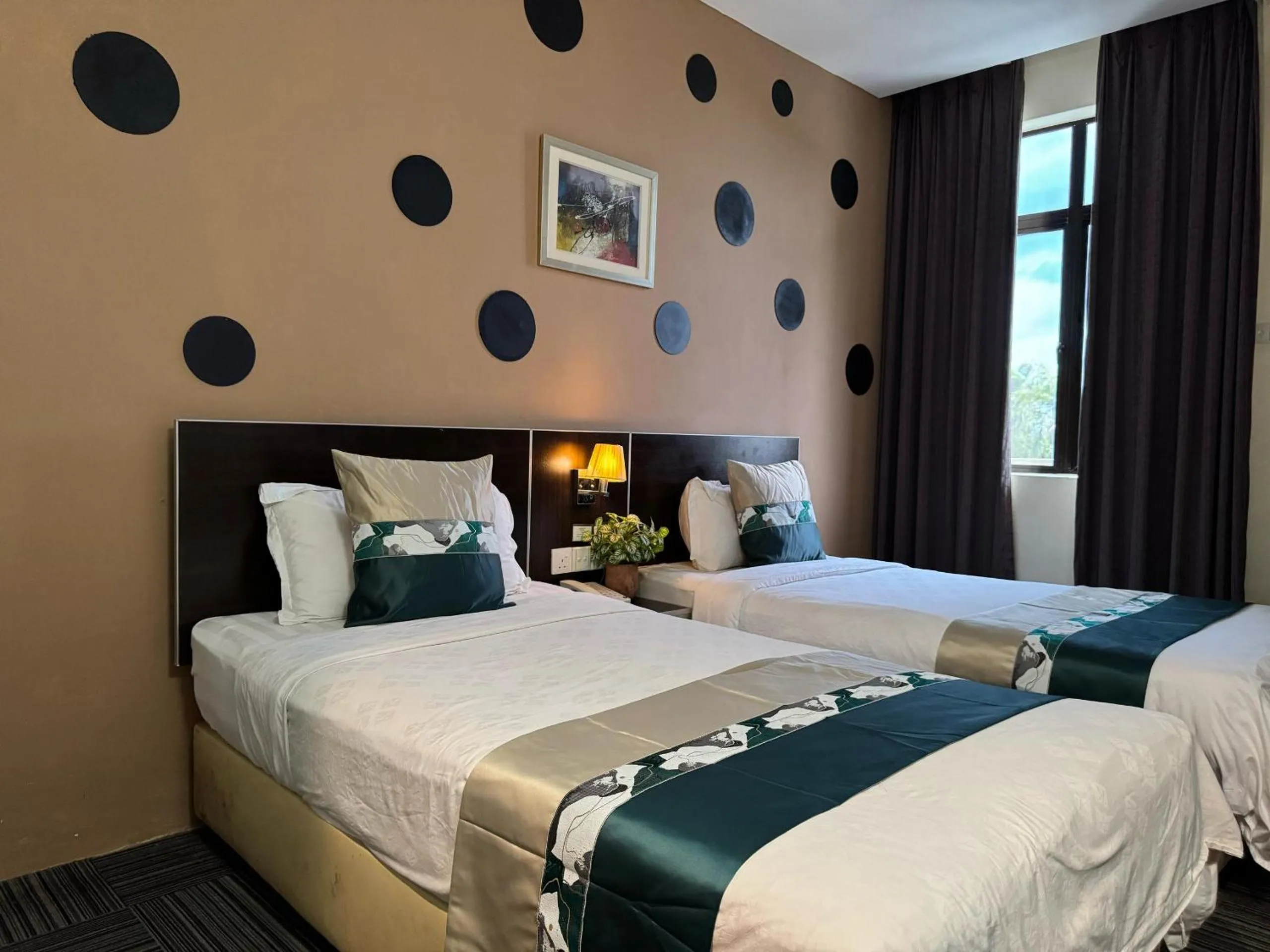 Bed in K Garden Hotel (BS)