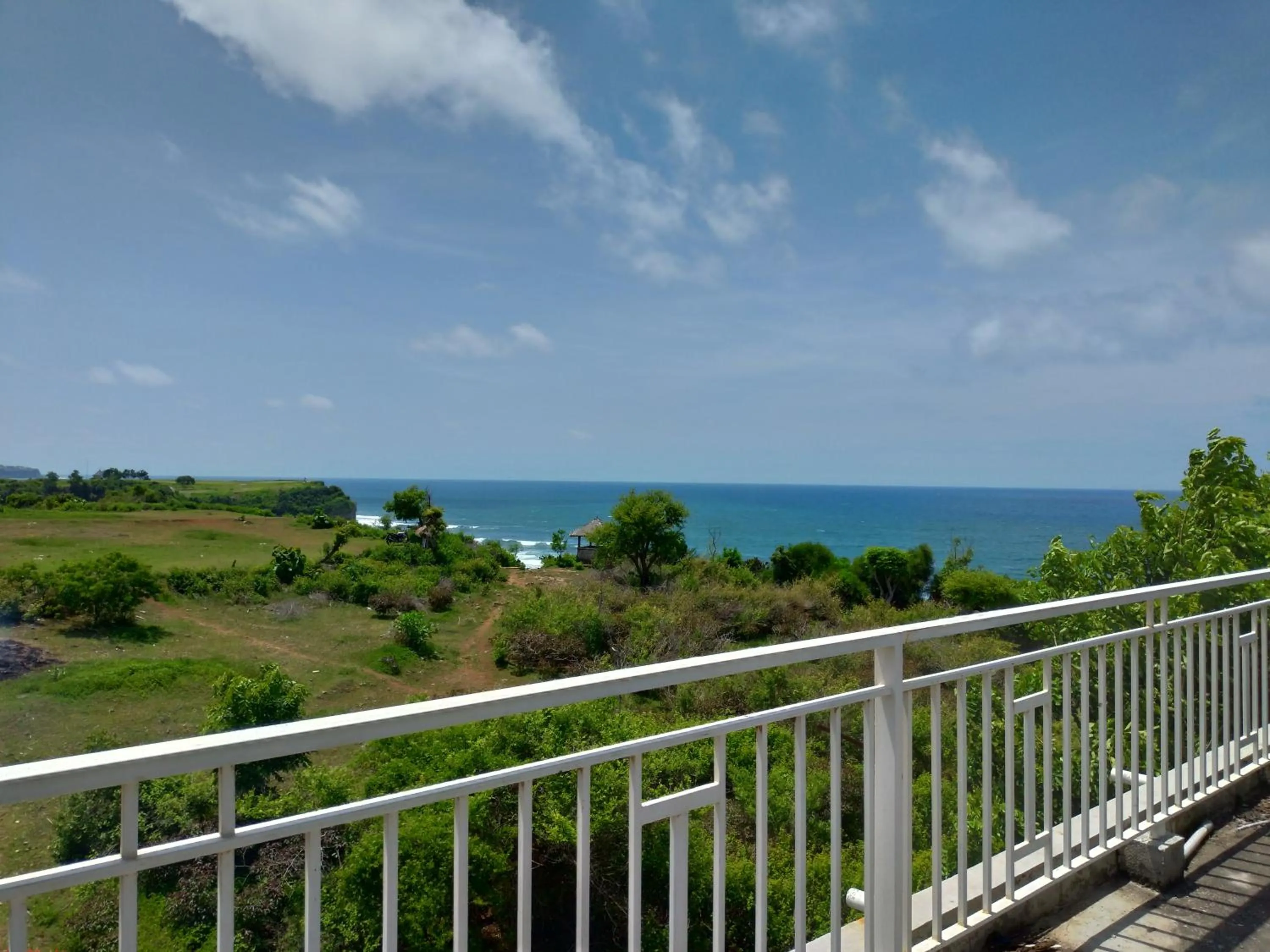 Sea view in Balangan Paradise Hostel and Restaurant