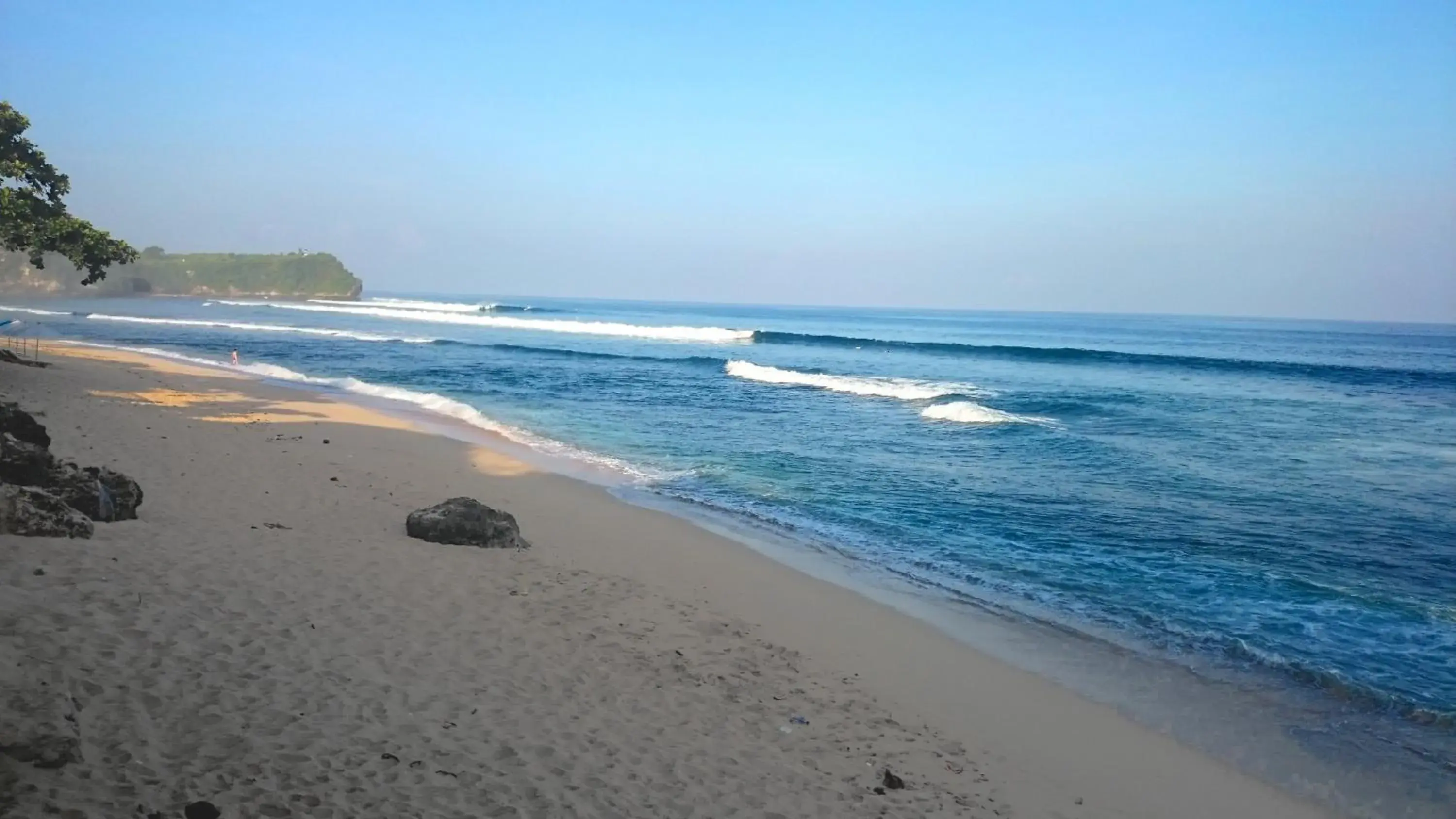 Beach in Balangan Paradise Hostel and Restaurant Beach in Balangan Paradise Hostel and Restaurant