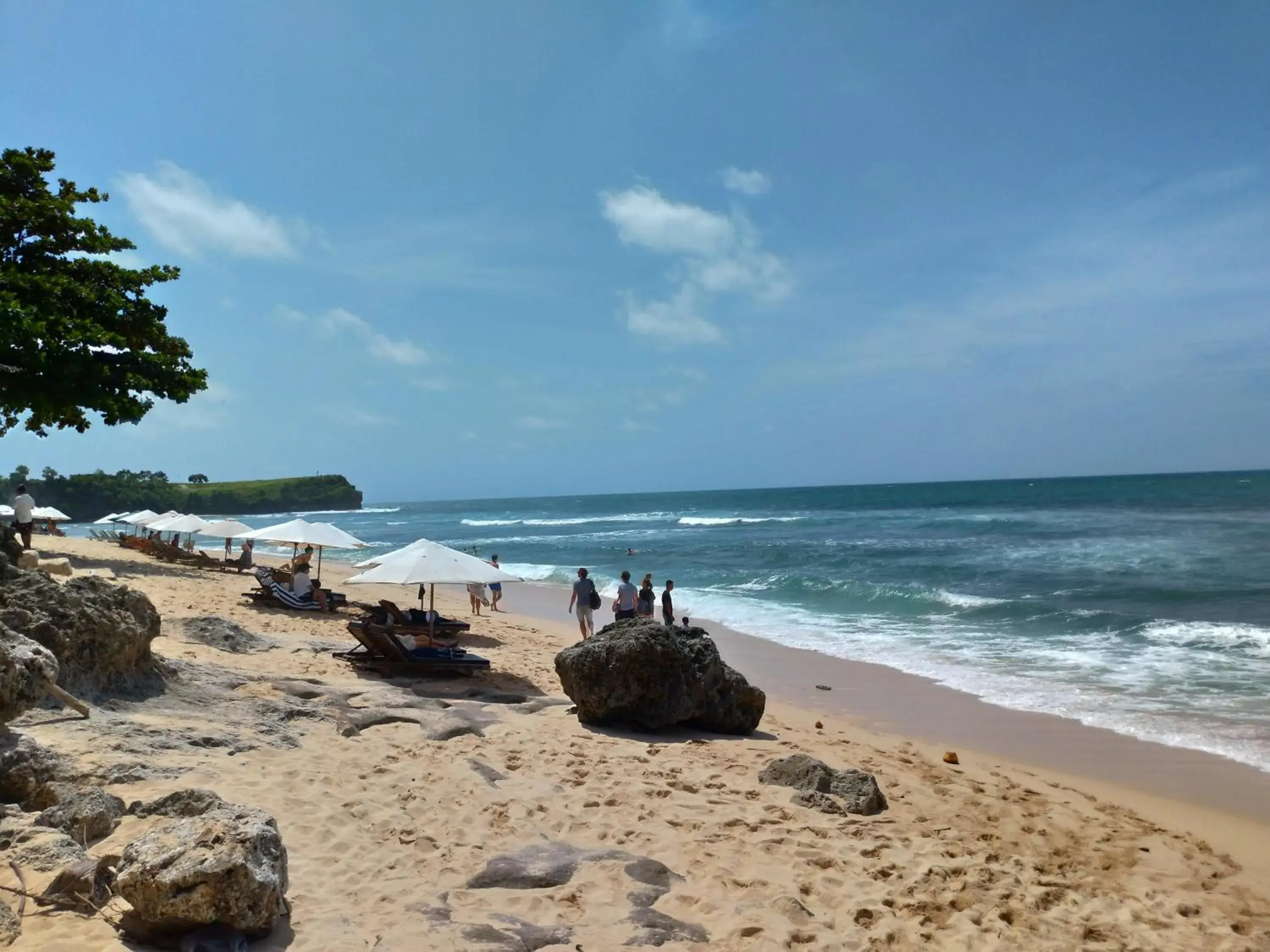 Beach in Balangan Paradise Hostel and Restaurant Beach in Balangan Paradise Hostel and Restaurant