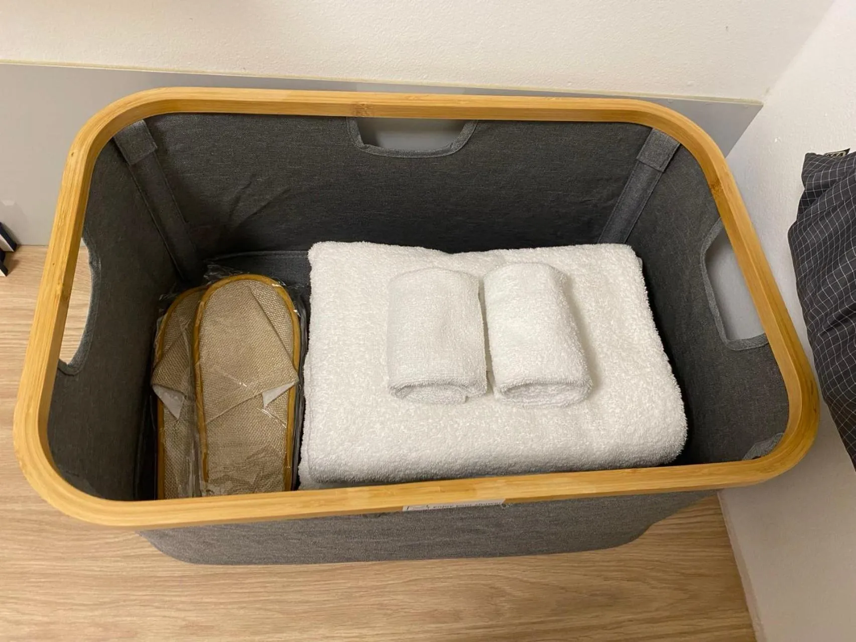 towels in Cozy M Hostel