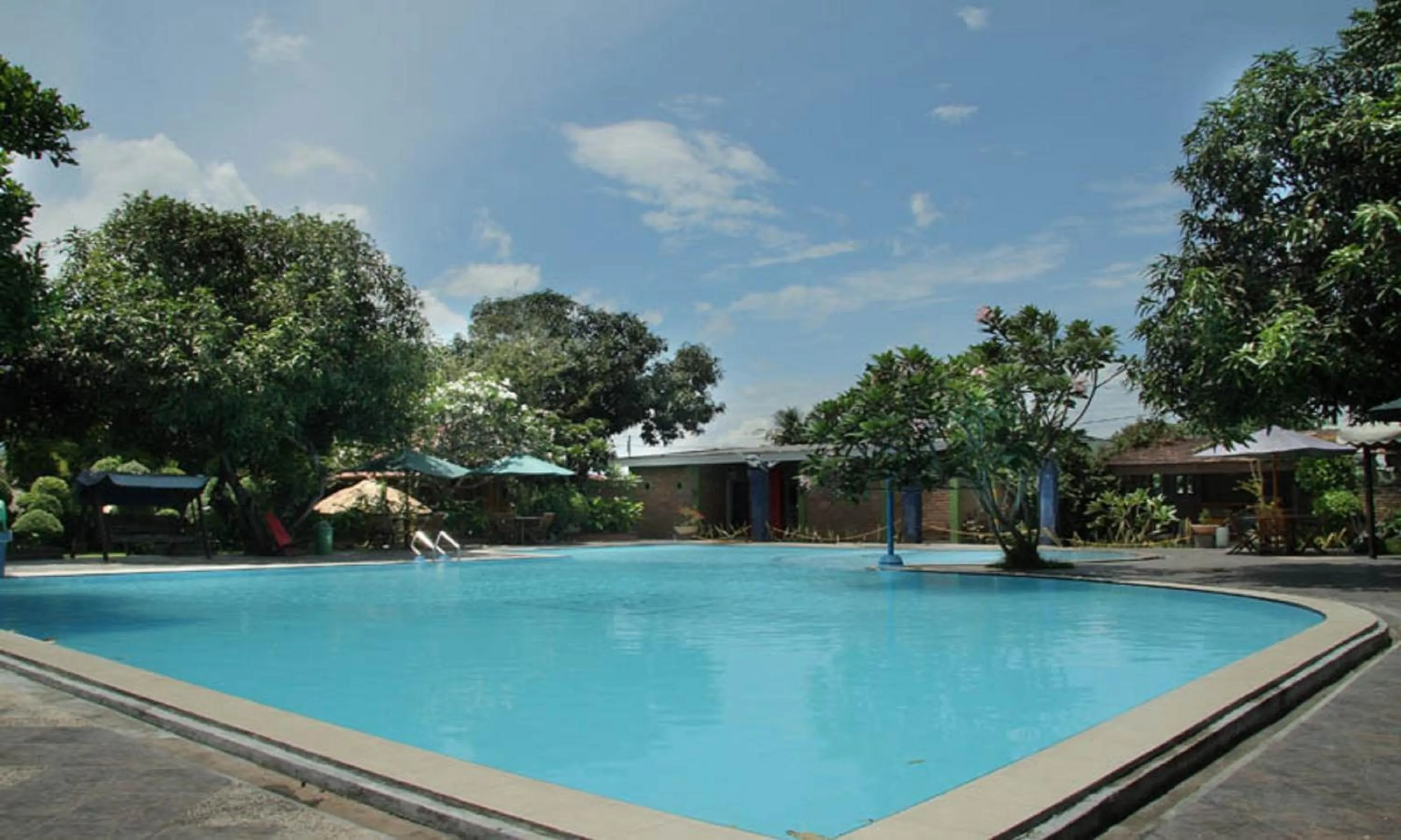 Swimming pool in Jazz Hotel Palu