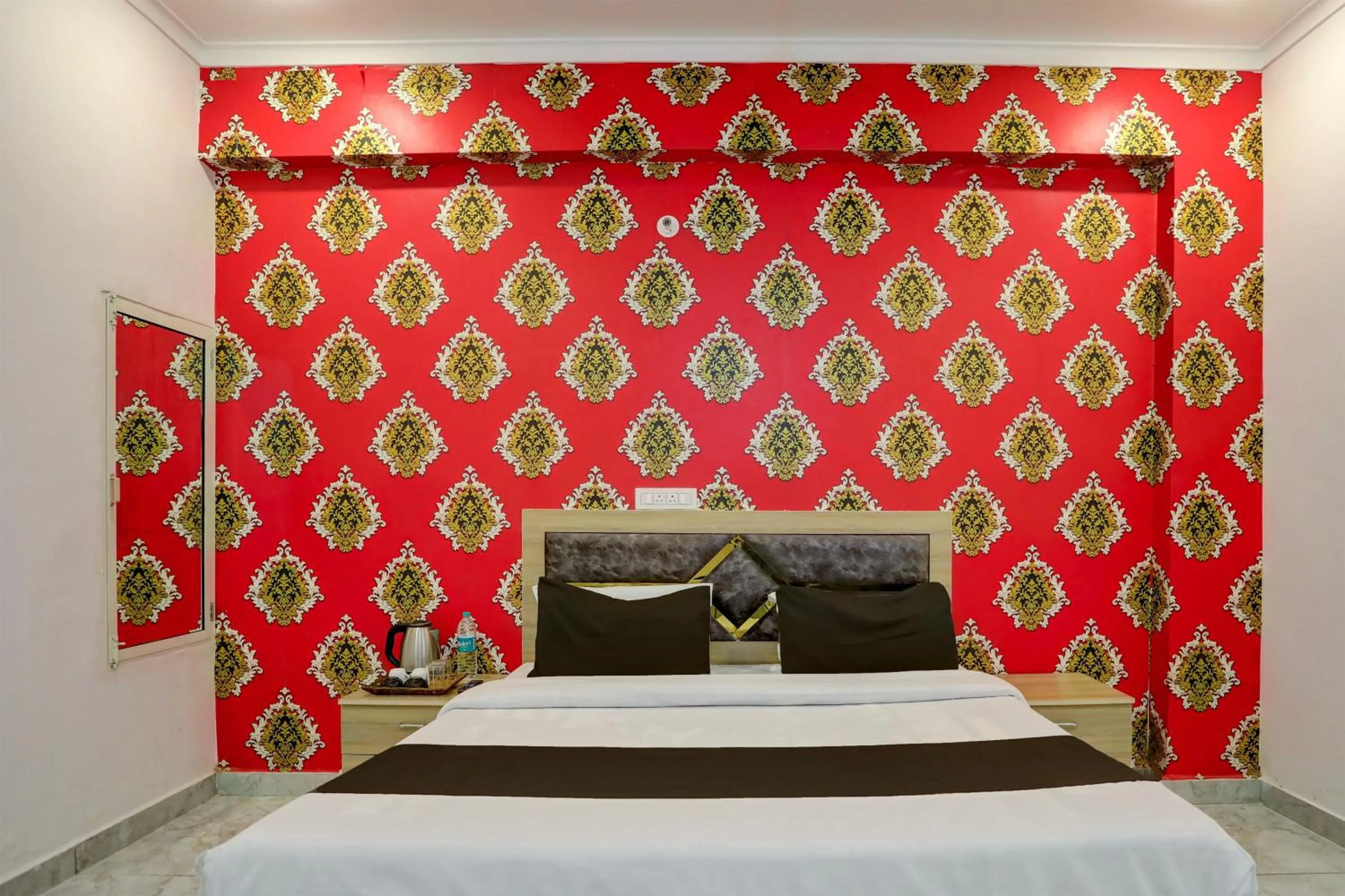 Bedroom, Bed in Hotel O BR INN