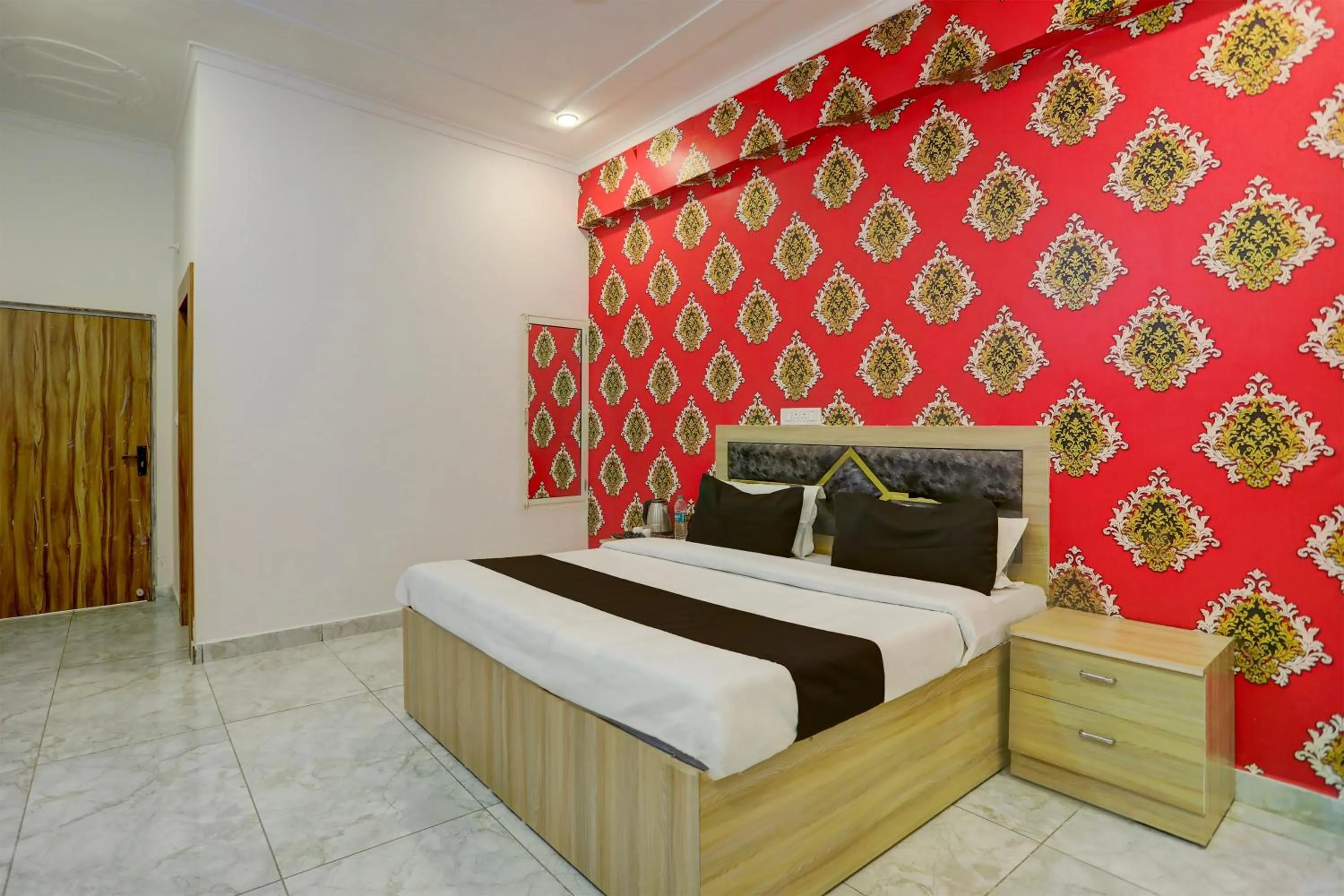 Bedroom, Bed in Hotel O BR INN