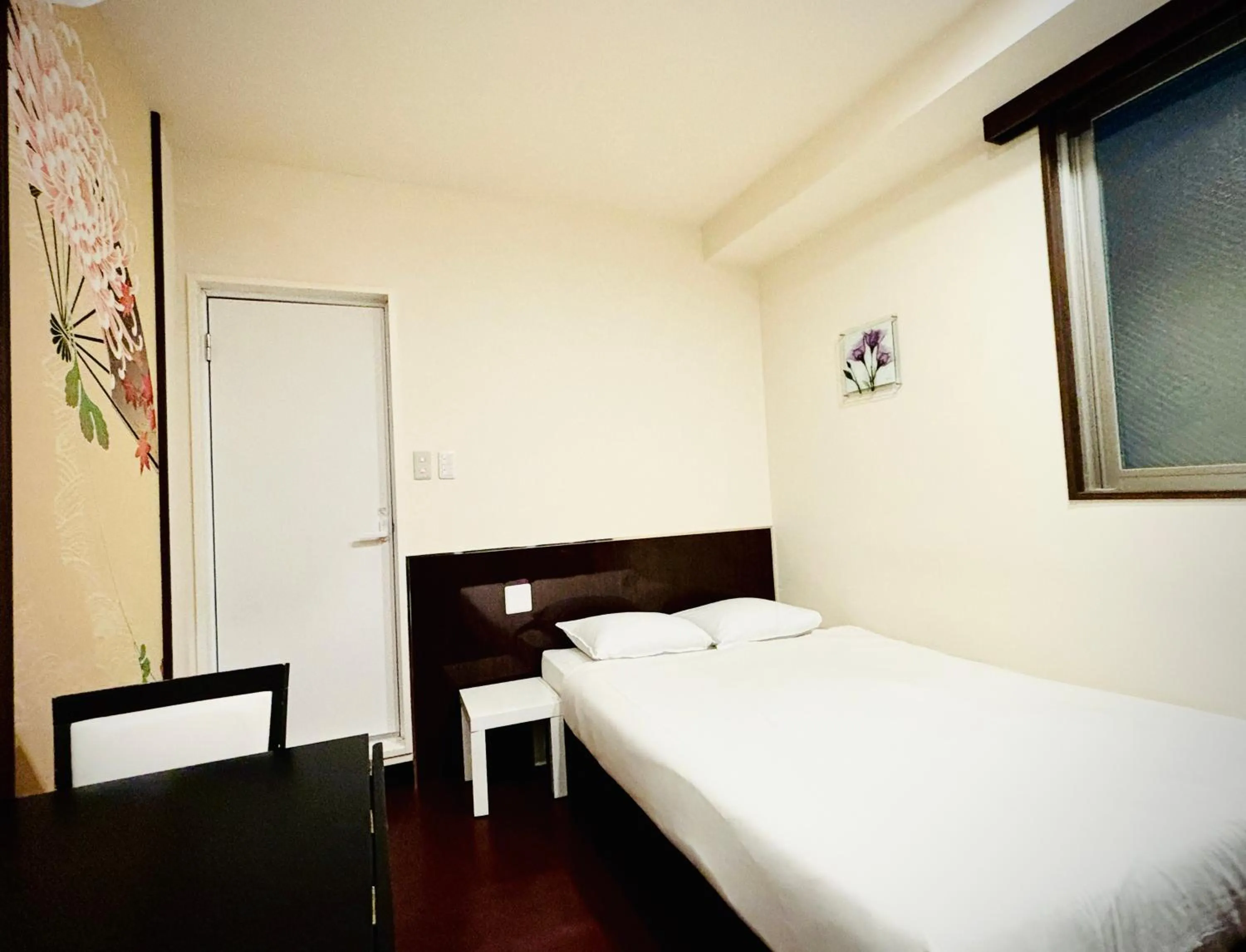 Bed in Hotel Arashi Namba No002