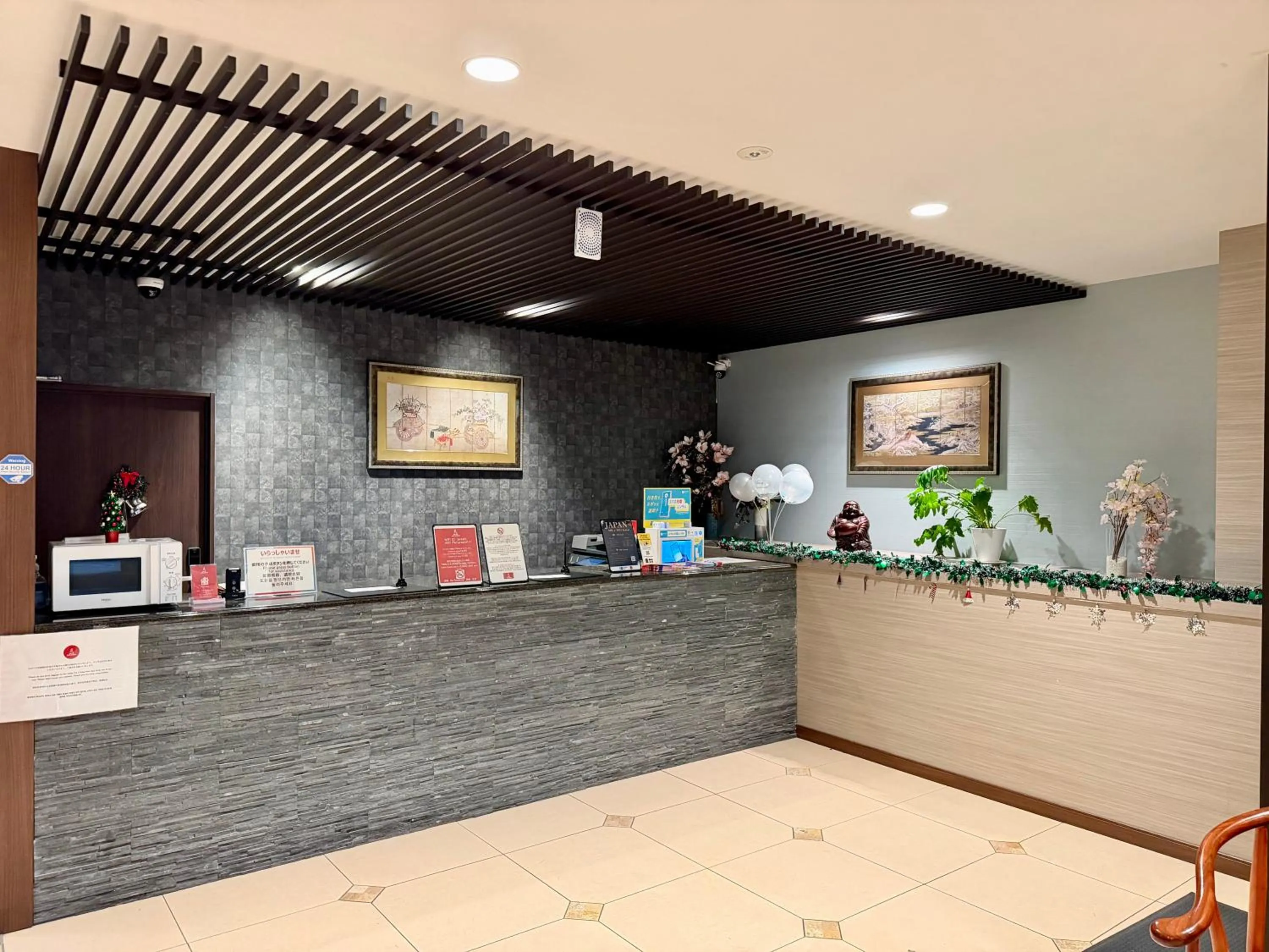 Lobby or reception in Hotel Arashi Namba No002