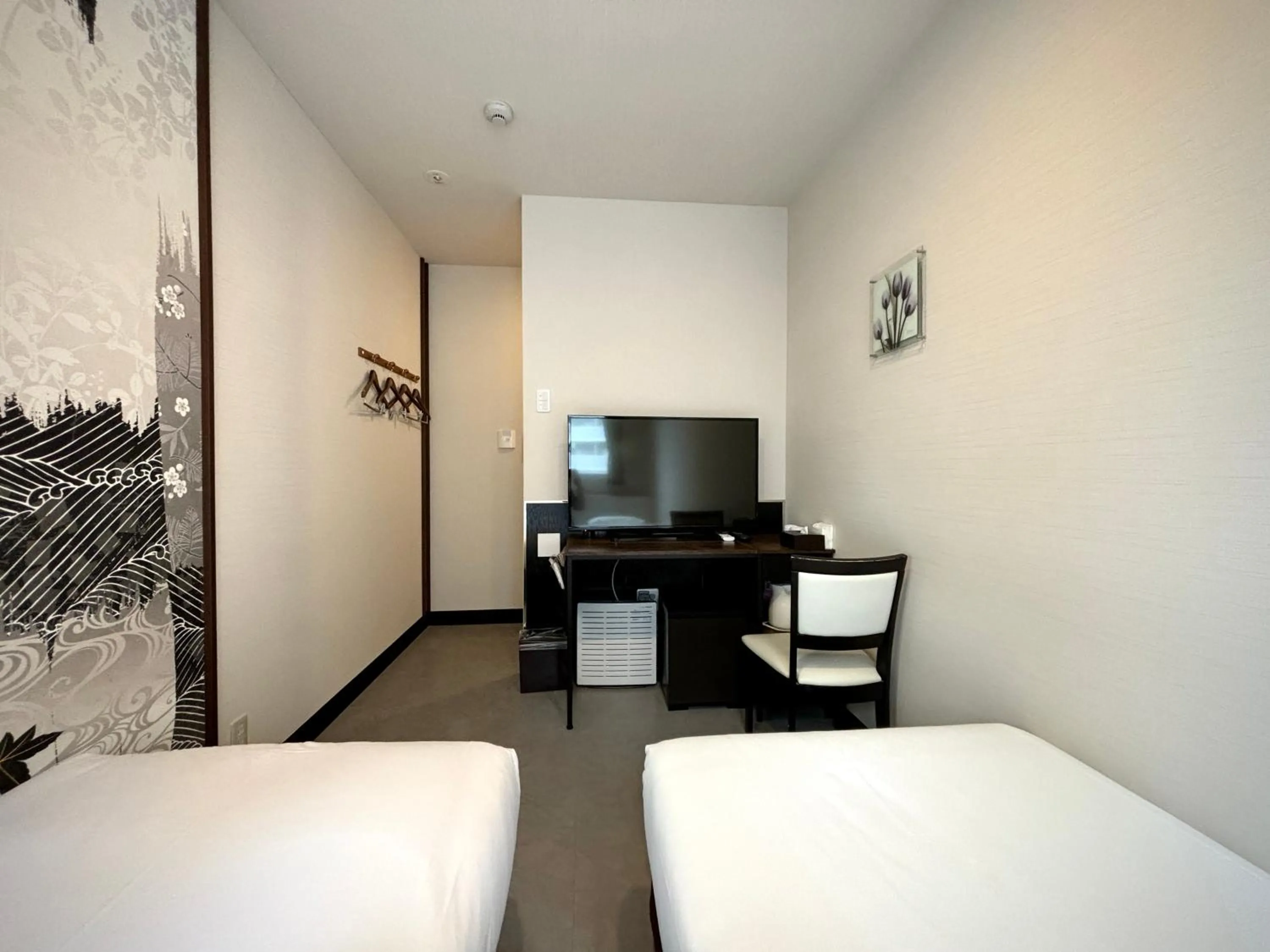 Bed in Hotel Arashi Namba No002